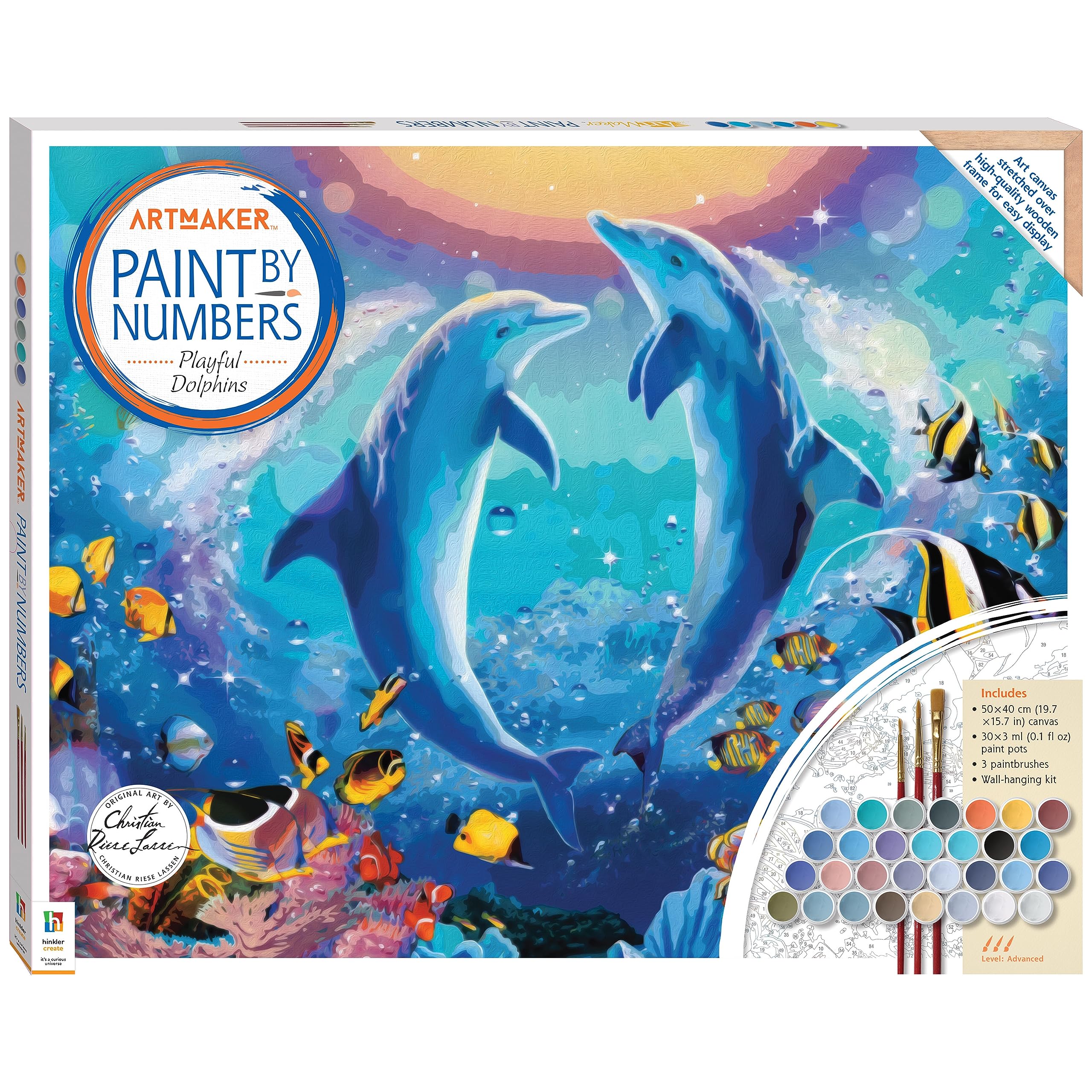 Dolphins in Love DIYアートキット DAC 【公式通販】