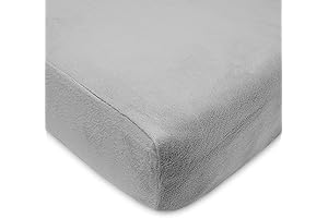 American Baby Heavenly Soft Cozy Neutral Chenille Fitted Crib Sheet for Boys and Girls
