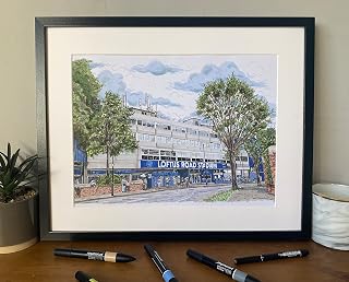 Queen Park Rangers - QPR - Loftus Road Stadium - Efl Championship - Print - Wall Art - Football Art - Stadium - Footy Fans