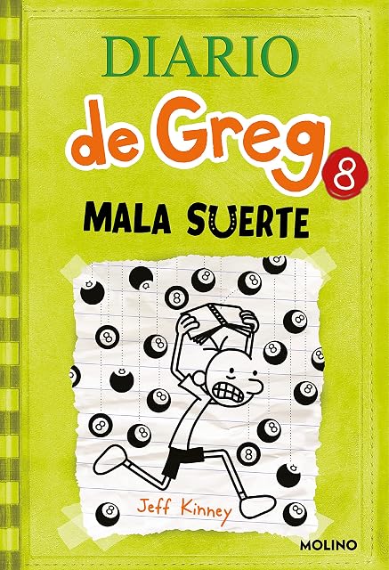 Portada de Diario de Greg 8 - Mala suerte