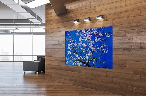 Miniatura 4 de SpiritualHands Lienzo decorativo para pared, diseño de campo de trigo con cipreses de Vincent Van Gogh, la noche estrellada de Van Gogh,