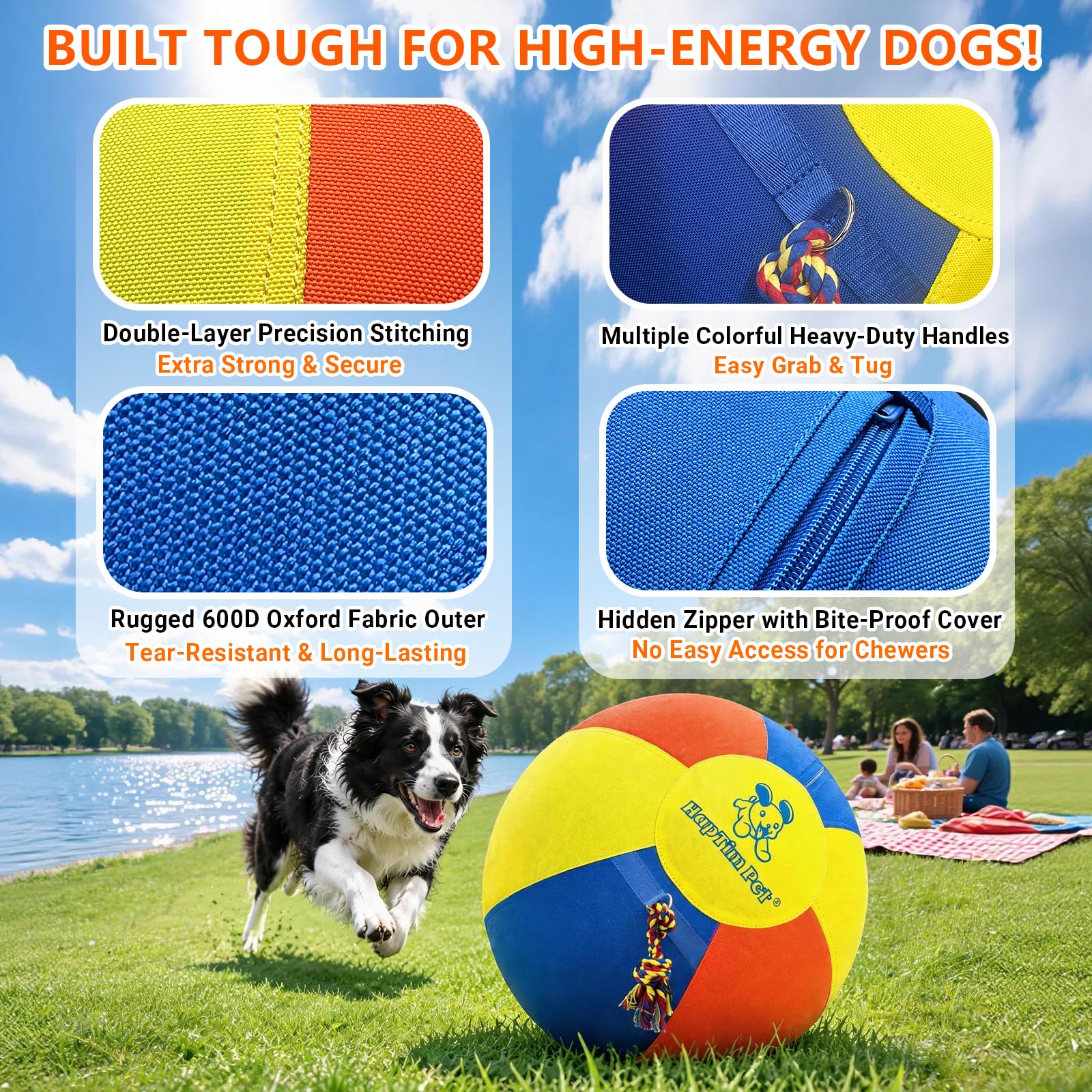 Hap Tim Herding Ball für Hunde, 1D