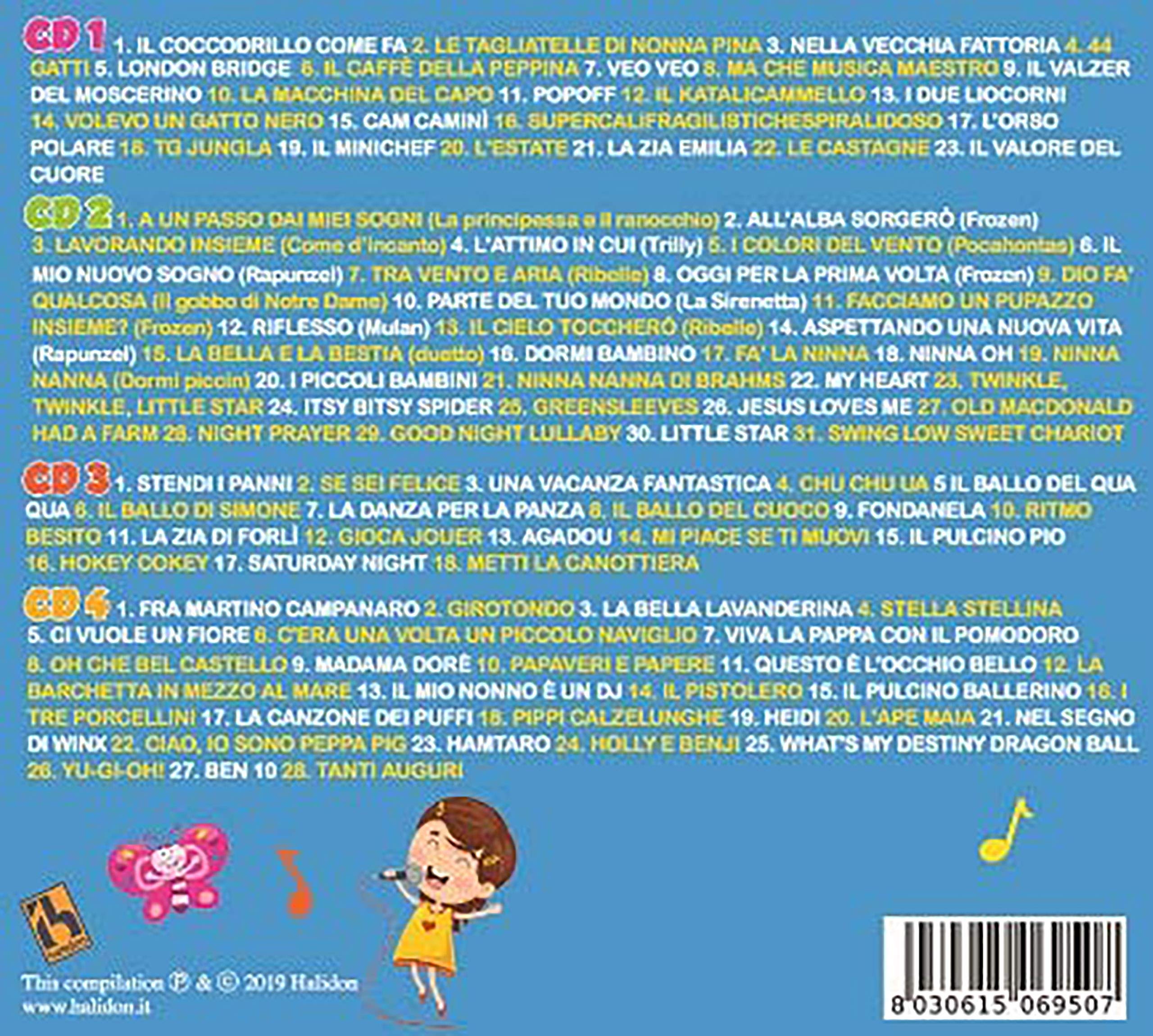 4 Canzoni Per Bambini, Canzoni Indimenticabili, Il coccodrillo Come Fa?, le Tagliatelle di Nonna Pina, La Canzone Dei Puffi,Canzoncine, Festa Compleanno