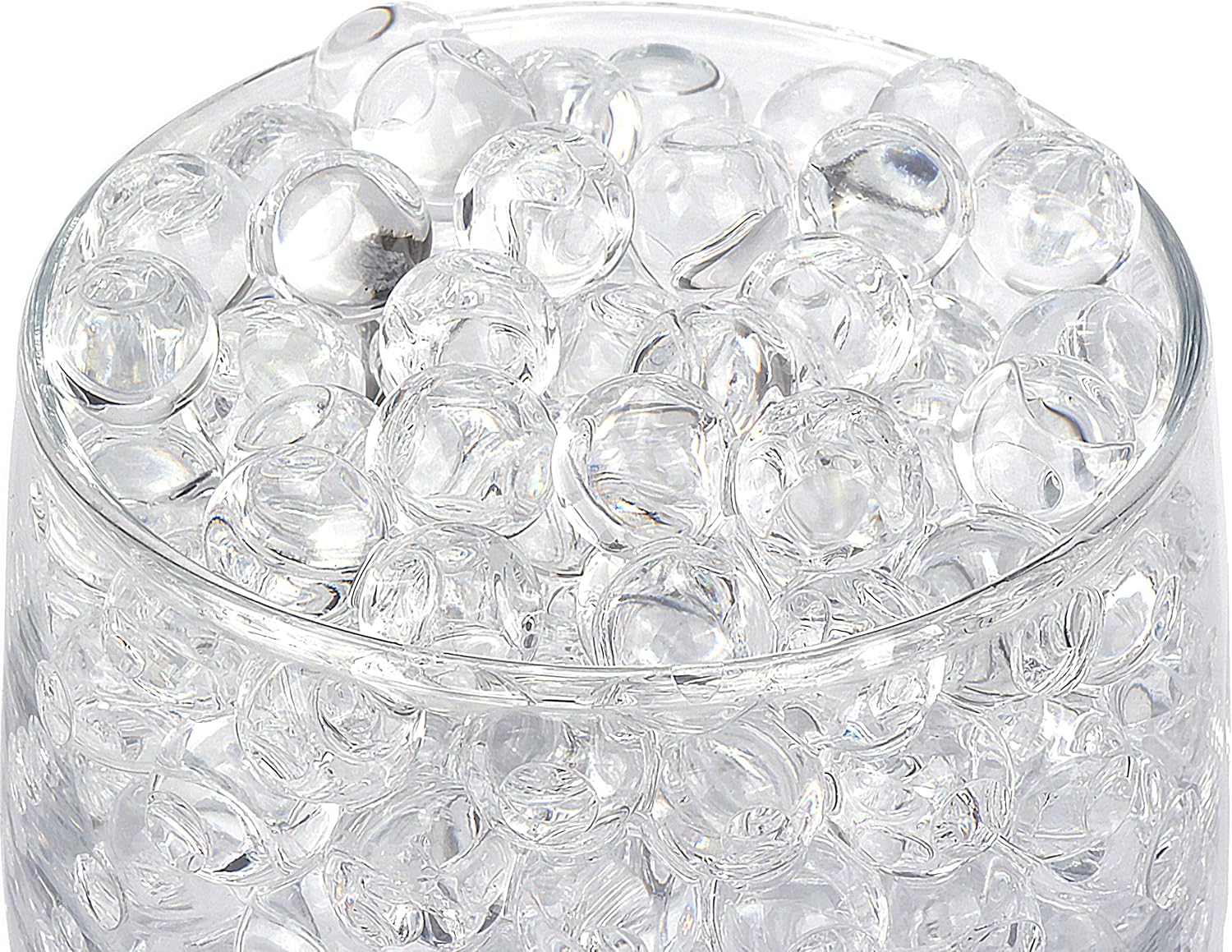 BYMORE 70000 Clear Water Gel Jelly Beads Vase Filler Beads