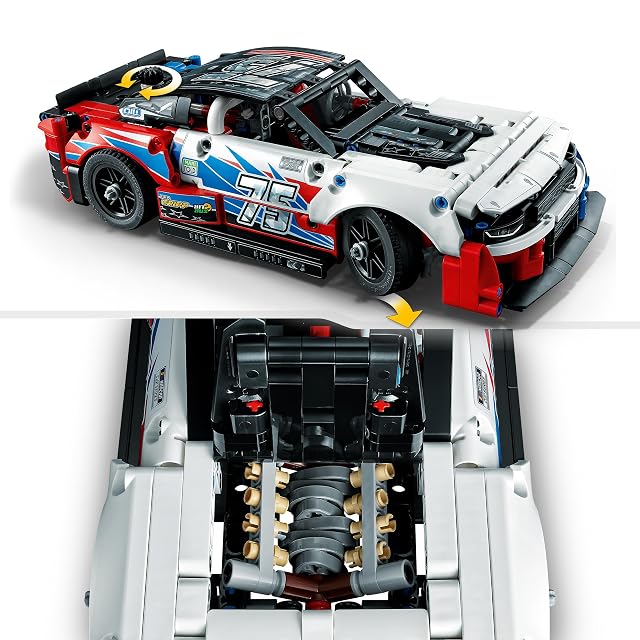 Foto 4 de 6 de LEGO 42153 Technic Nascar Next Gen Chevrolet Camaro ZL1, Maqueta de Coche de Juguete para Construir, Deportivo
