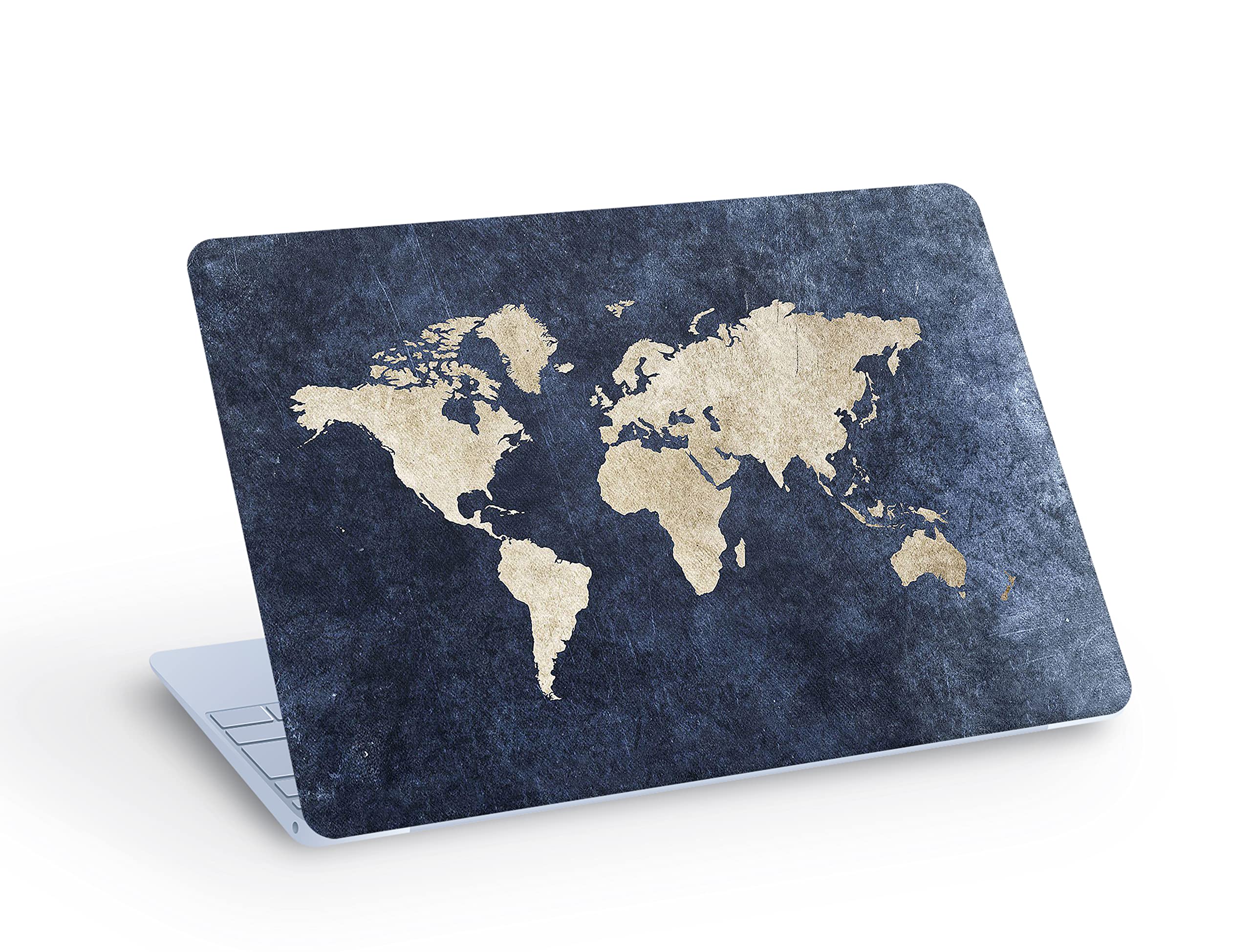 PRINTHUBS World Map Laptop Skin Decal Sticker for Dell, HP, Lenovo, Toshiba, Acer, ASUS, All Models Scratch & Bubble Free (Skin Size 15.6x10.6) Design3 (B0BN21BDM5) Amazon Price History, Amazon Price Tracker