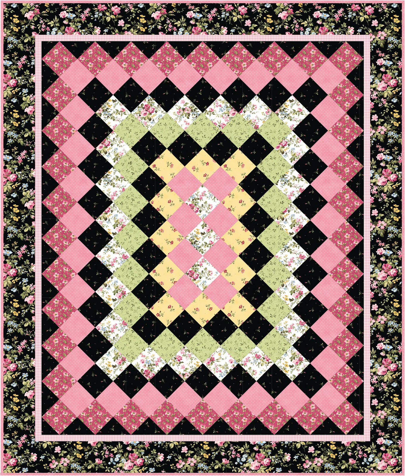 Rosebud Quilt Pattern FREE Quilt Patterns