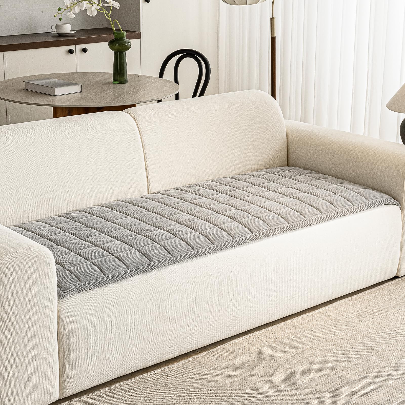 PJLZJFBY Corduroy Pet Couch Cover