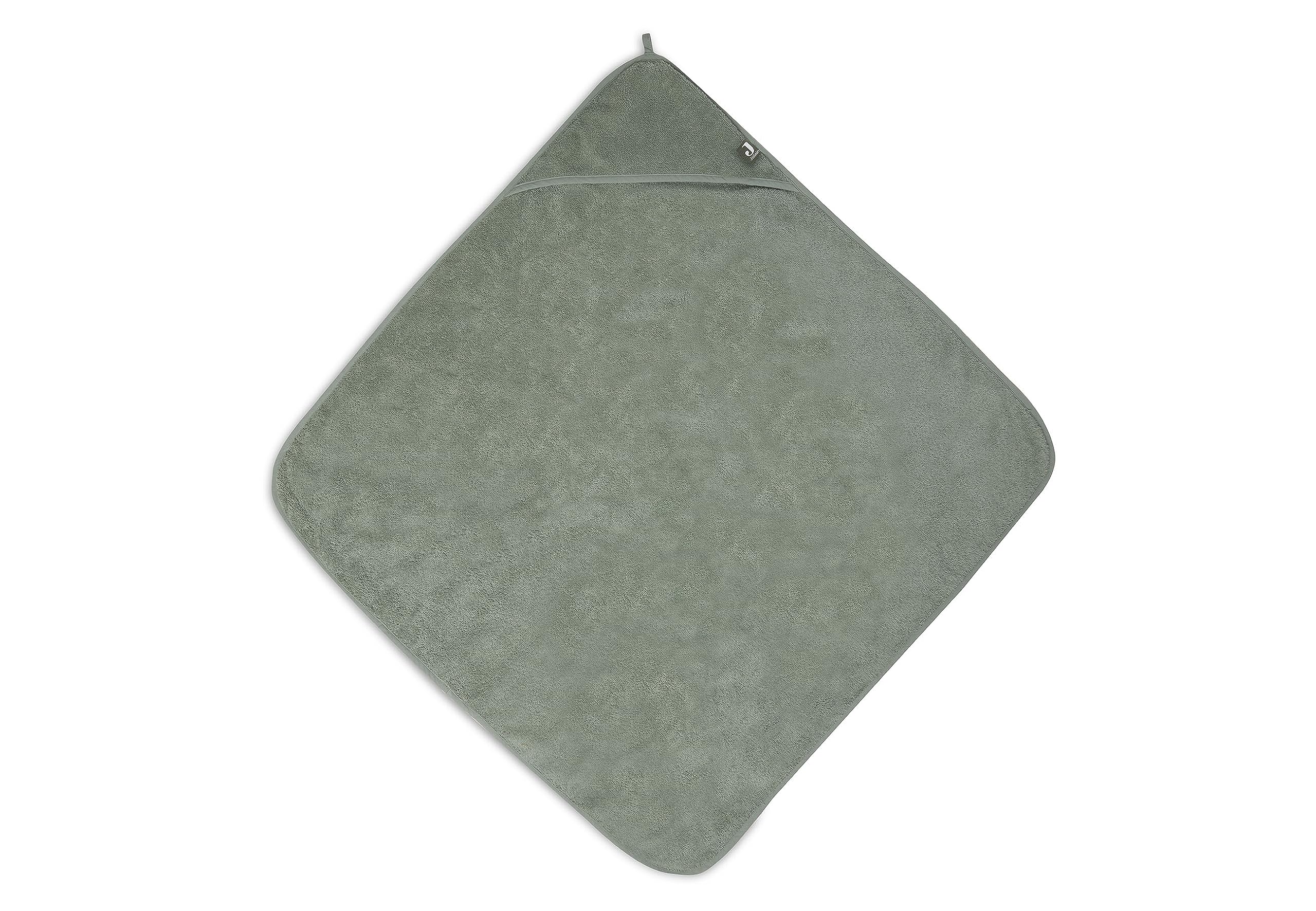 Jollein Cape de Bain Terry, 75 cm Longueur x 75 cm Largeur, Vert Cendré