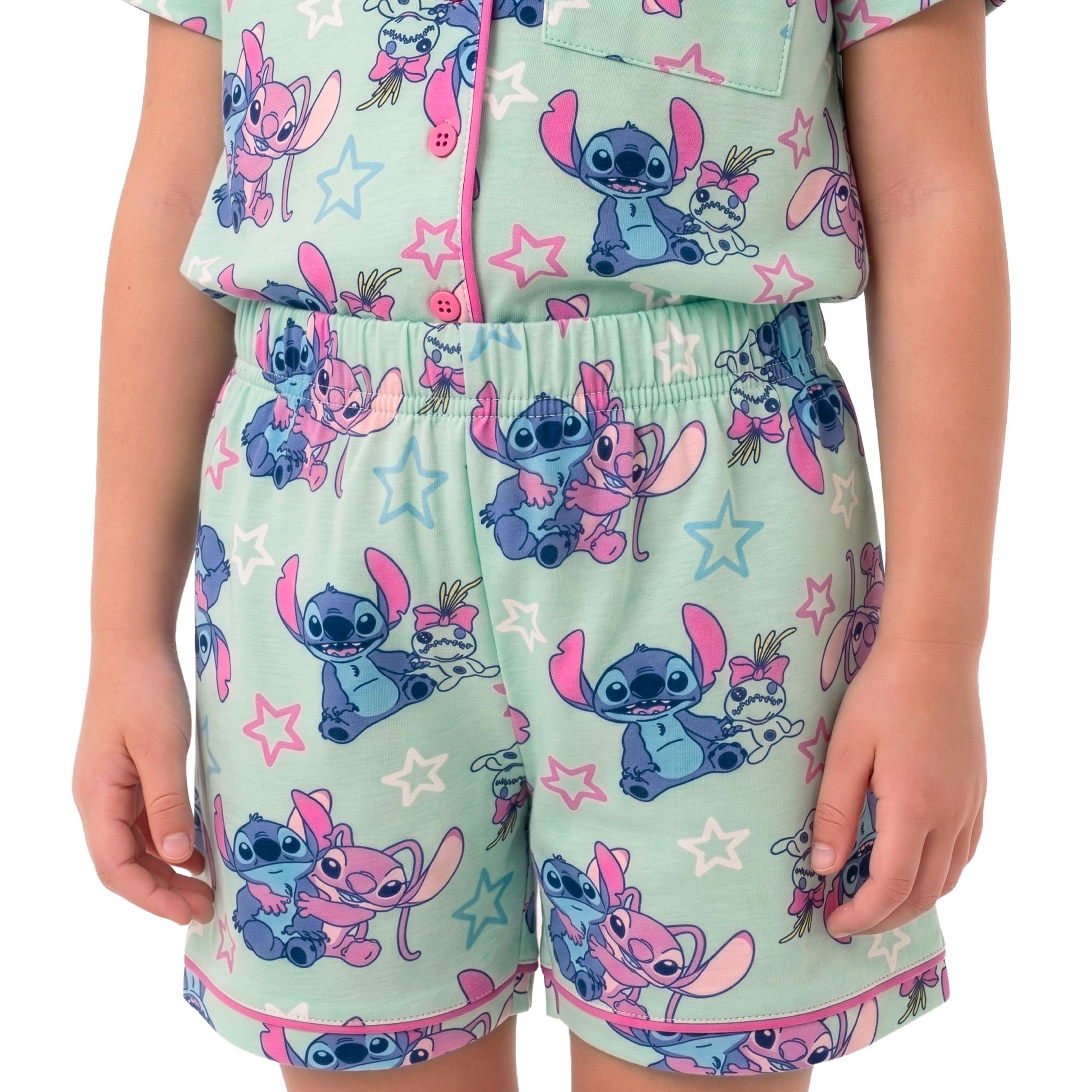 Disney Lilo & Stitch Piżama Dziewczęca, Piżama Angel i Stitch dla Dzieci