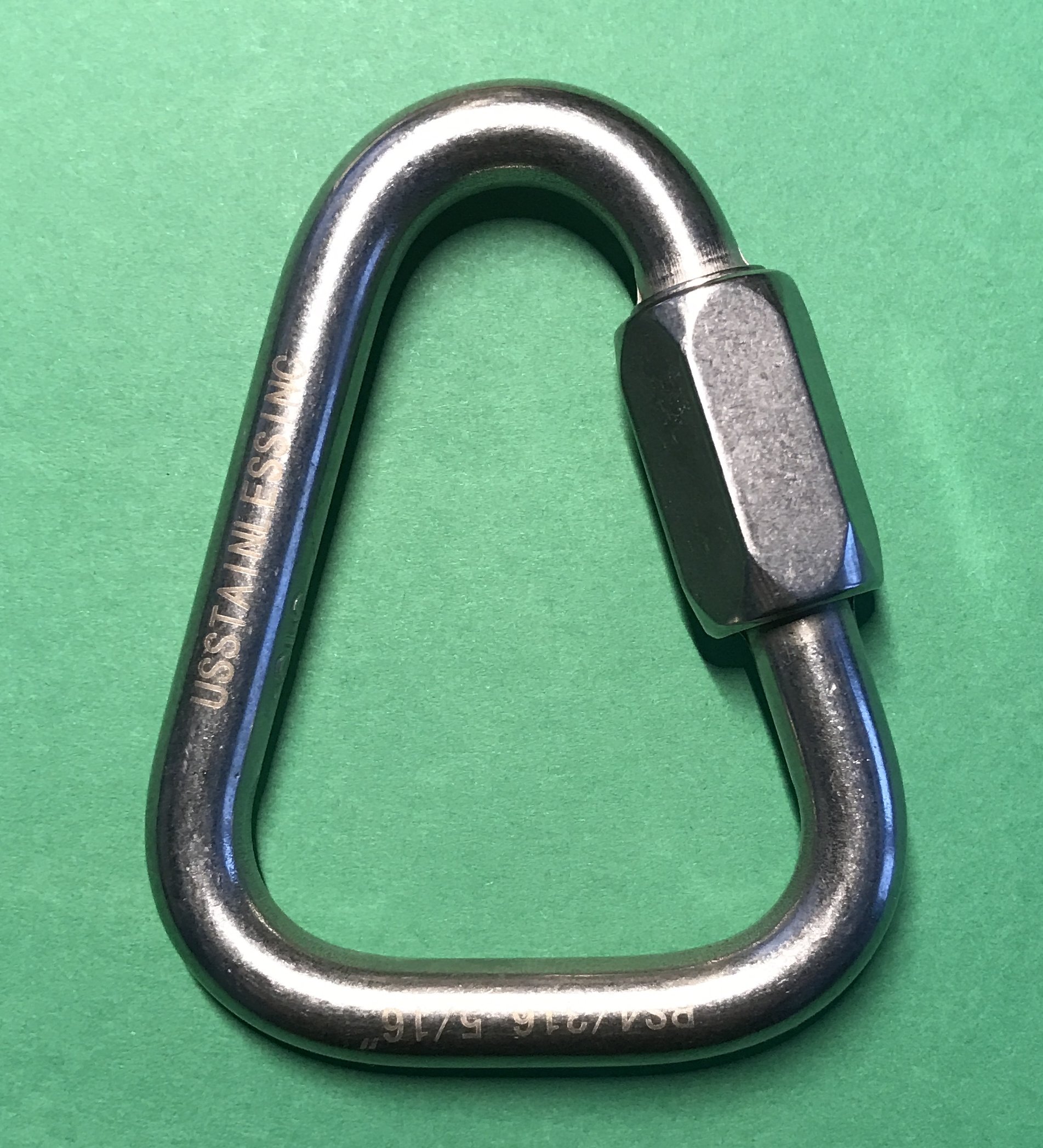 US STAINLESS Stainless Steel 316 Delta Tri Quick Link 5/16
