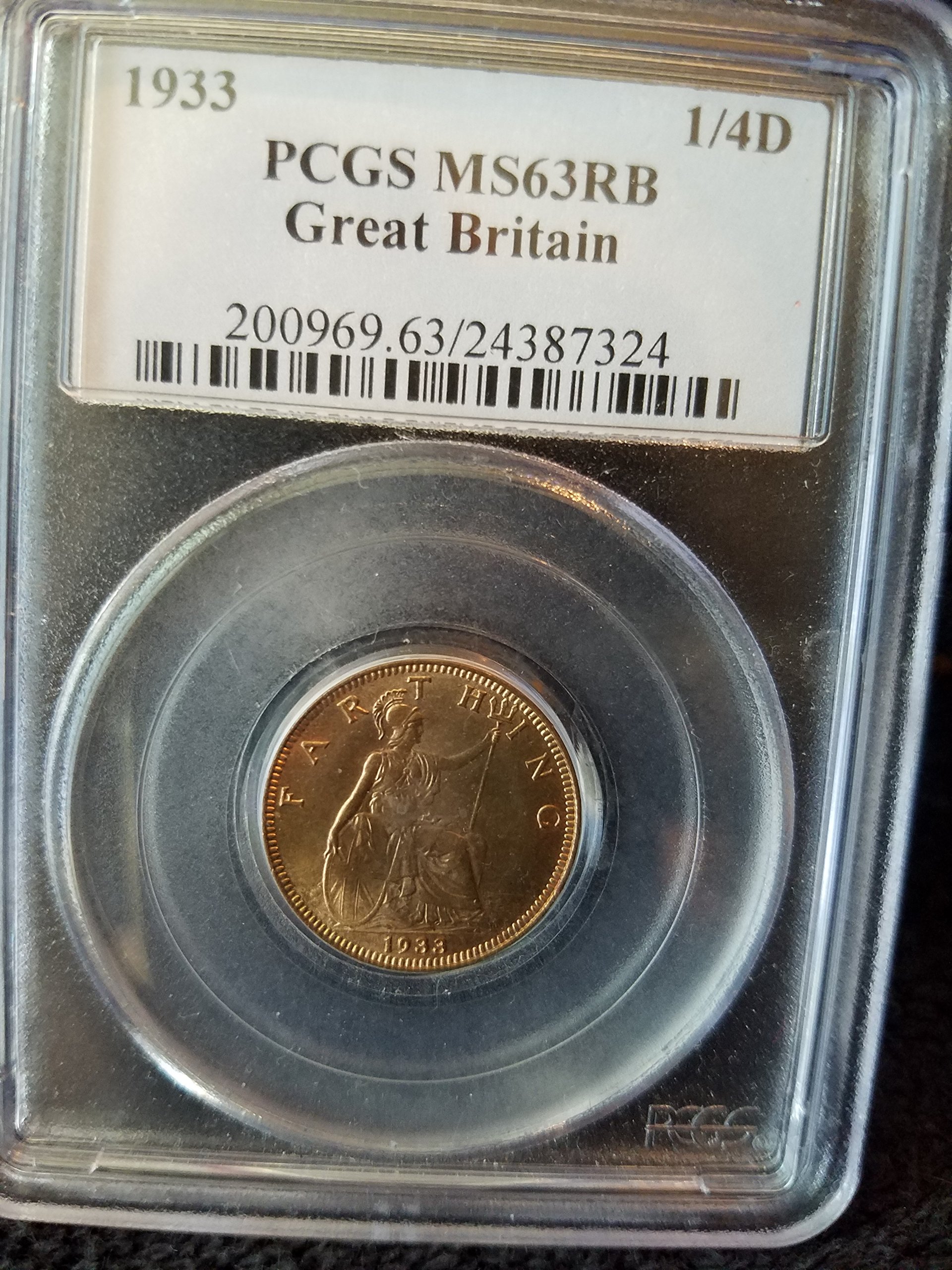 1815年 カナダ　ハーフベニー トークン PCGS MS63RB 1815年 カナダ ハーフベニー トークン PCGS MS63RB
