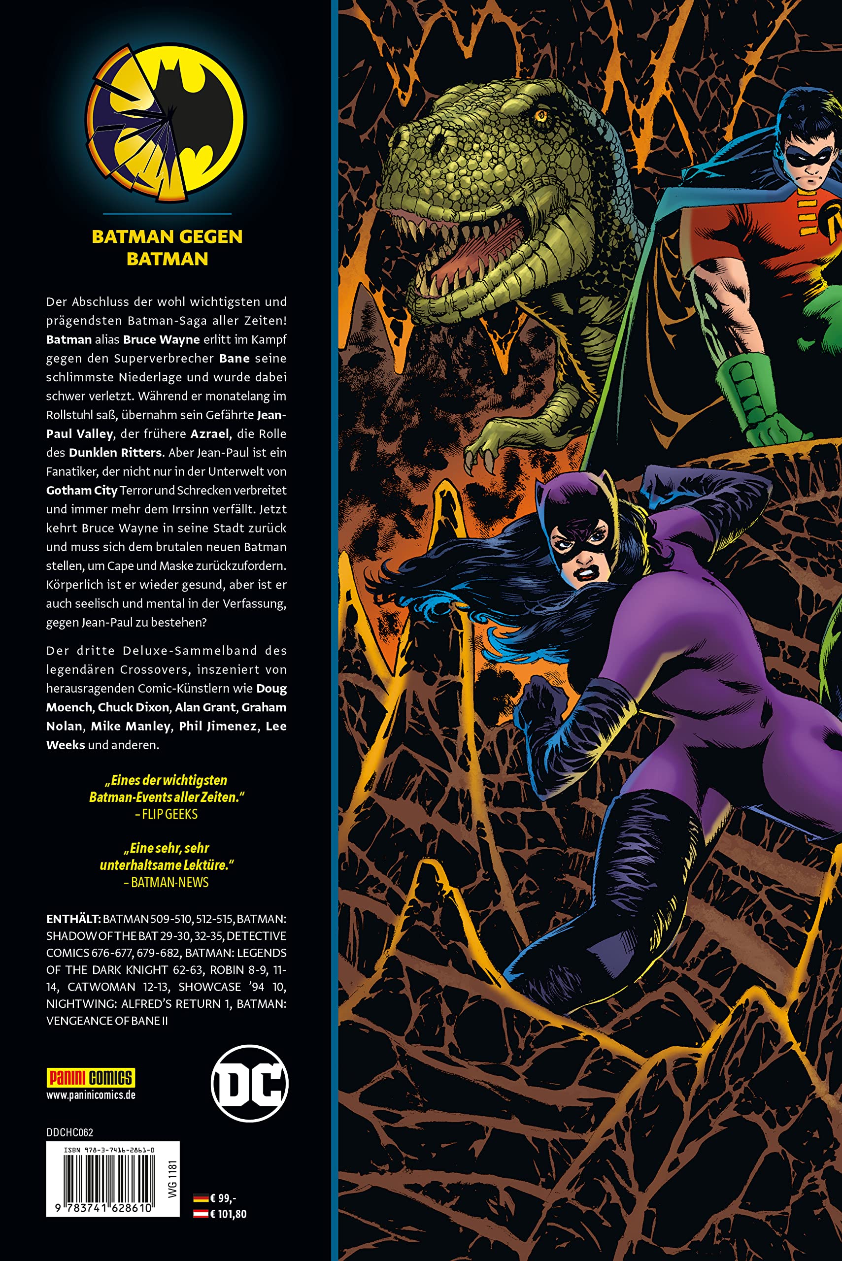 Batman: Knightfall - Der Sturz des Dunklen Ritters (Deluxe Edition): Bd. 3 (von 3)