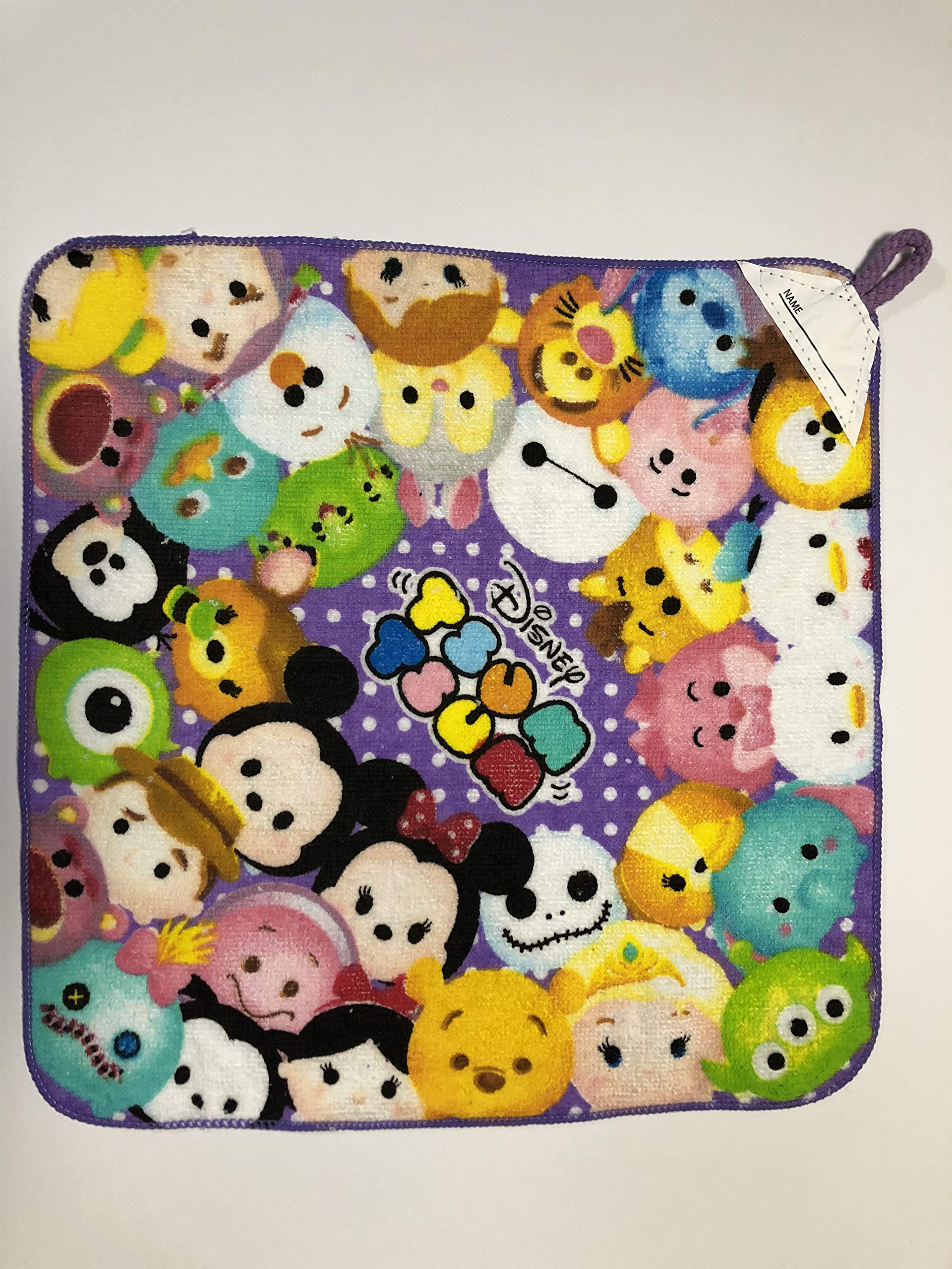Amazon｜【AKK】ディズニー ツムツム柄 ループタオル 6枚セット ハンド