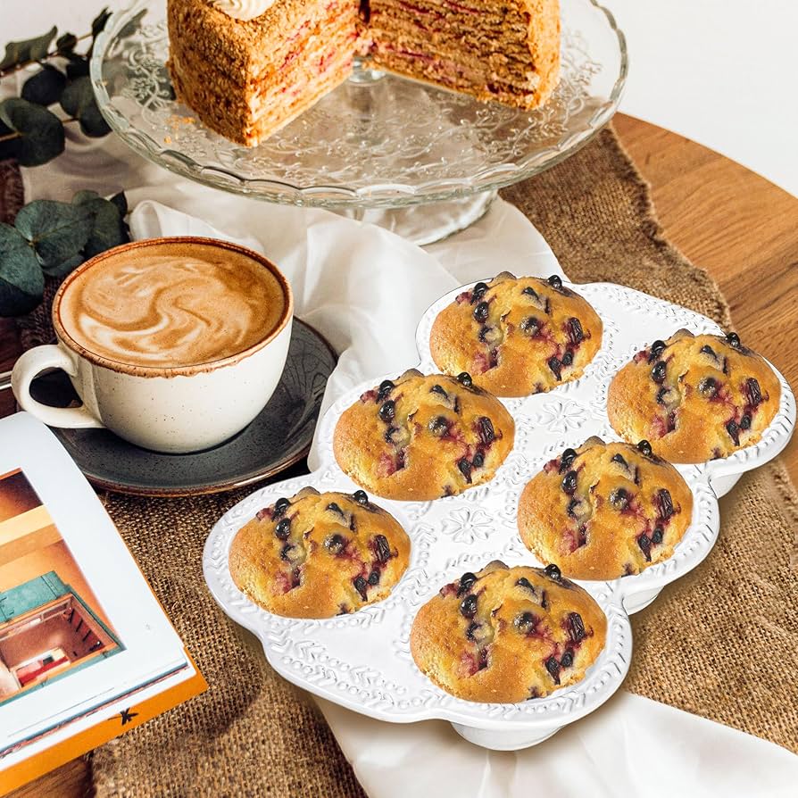 【アシモクラフツ】 A poy tray PAG saucer 120 皿 Amazon.com: Hiceeden 2 Pack 6-Cup Ceramic Muffin Pan