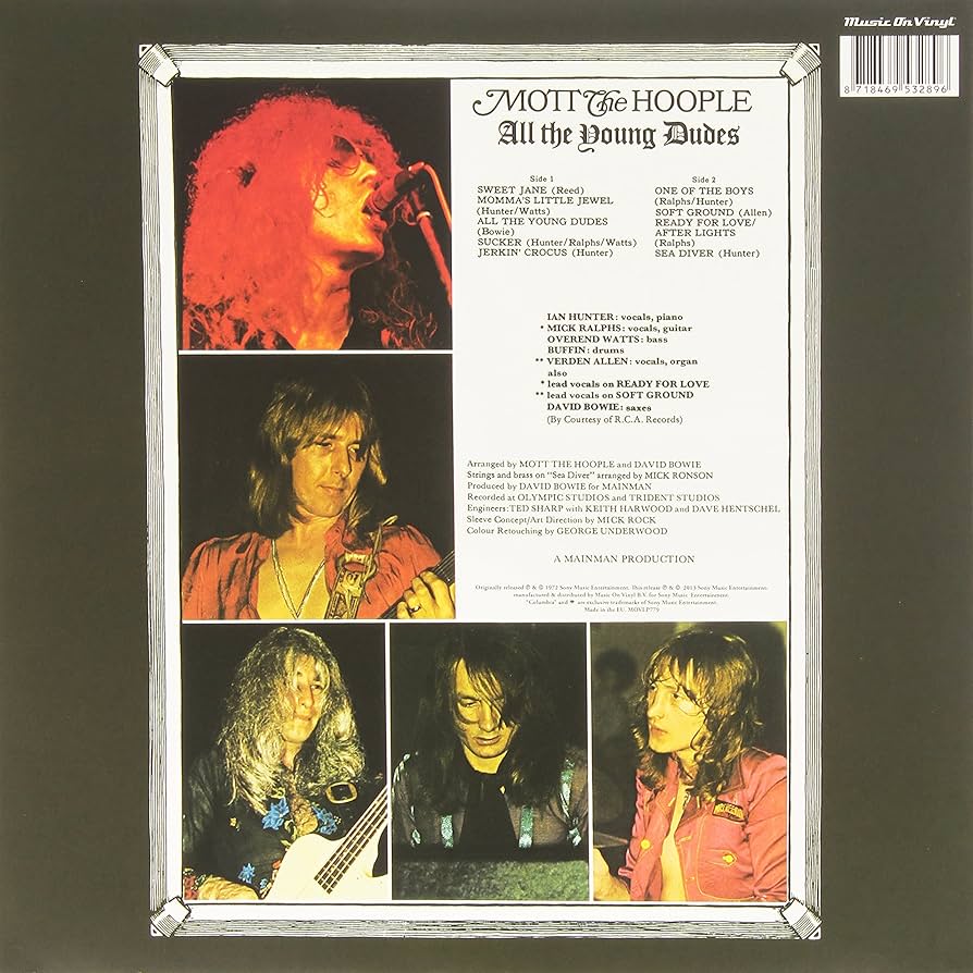 All the Young Dudes [180g Vinyl]: Amazon.co.uk: CDs & Vinyl