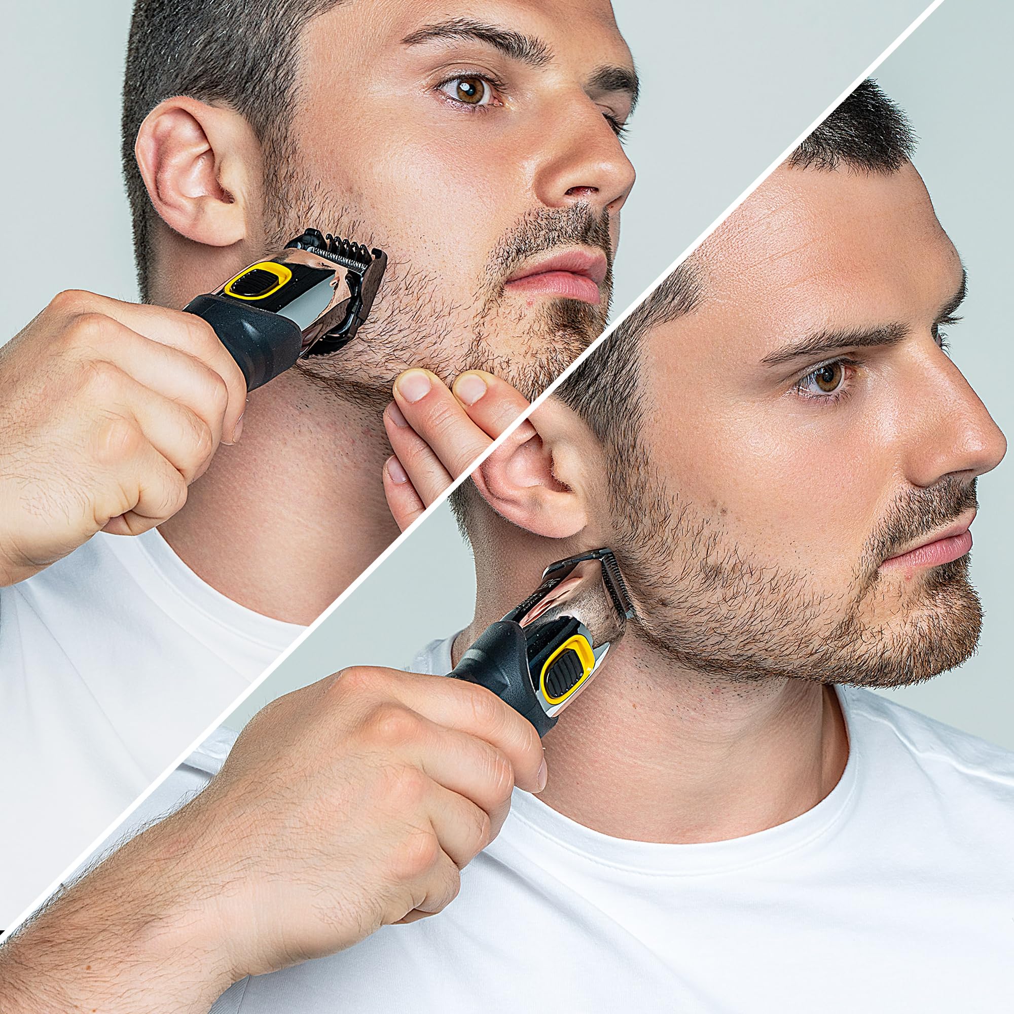 Regolabarba - WAHL - Extreme Grip - 240 V - 240 min - Nero / Arancione