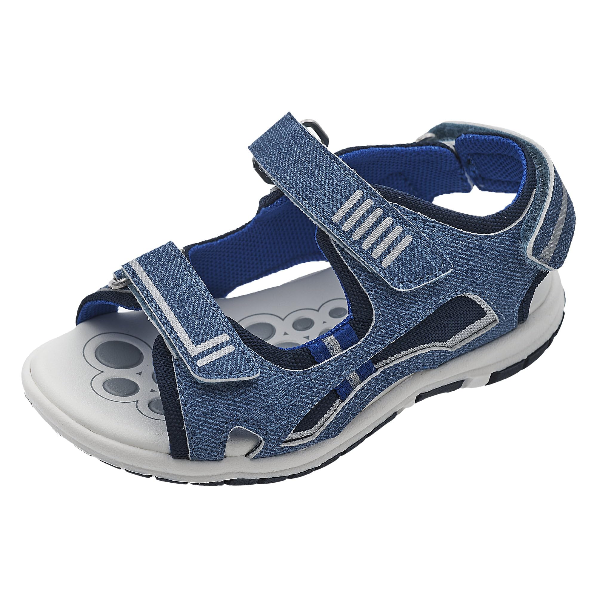 Chicco, Sandalen für Mädchen und Jungen, mit praktischem Dreifachverschluss, ideal für Strand und Schwimmbad, Schuhe für Kinder, Designed in Italy