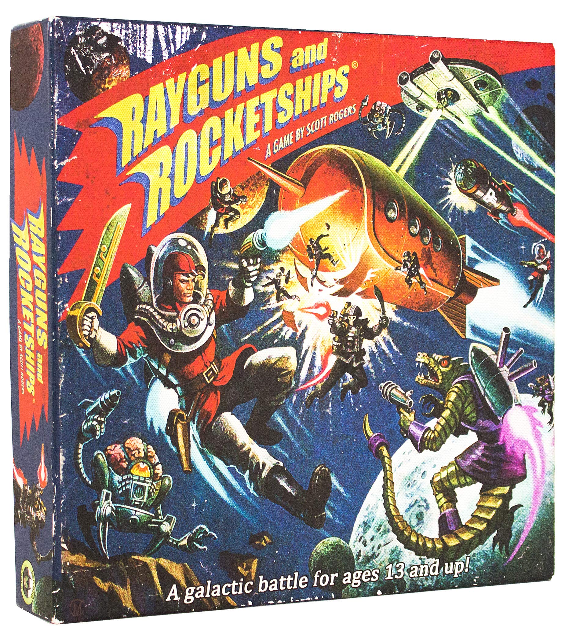Amazon.com: IDW Games IDW01080 Rayguns and Rocketships Board Game