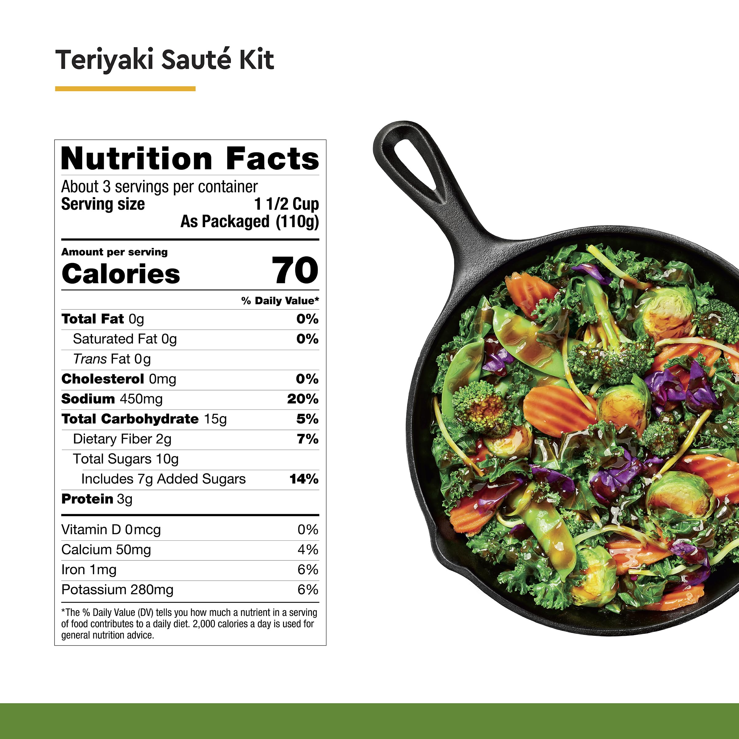 Taylor Farms Teriyaki Stir Fry Kit 12 5oz — view 2