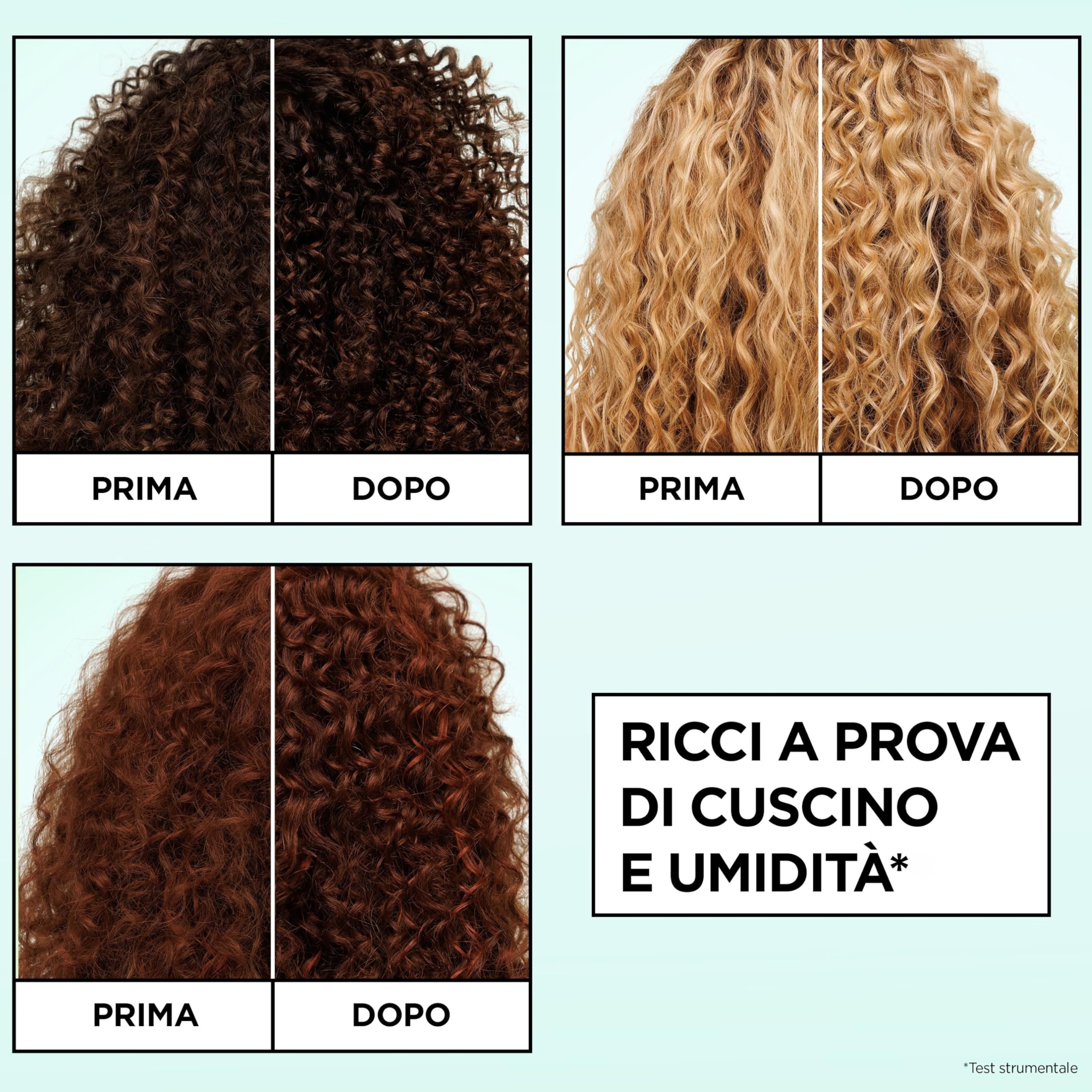 Garnier Fructis Metodo Ricci Flexi Gel, Per Onde, Boccoli e Ricci, Idratazione e Definizione, Senza Residui Sui Capelli, Con Acido Ialuronico e Agente di Styling Liquido, 370 ml