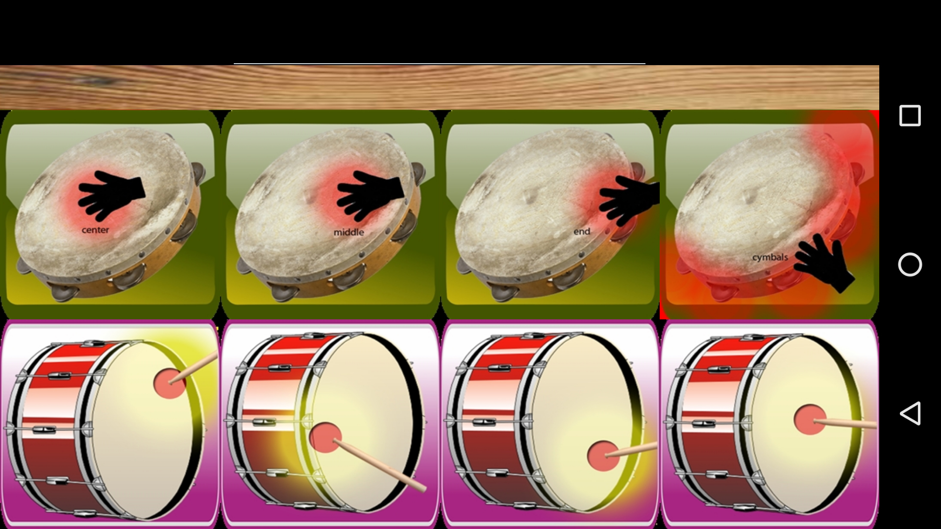 Darbuka tambourine and big drum App on Amazon Appstore