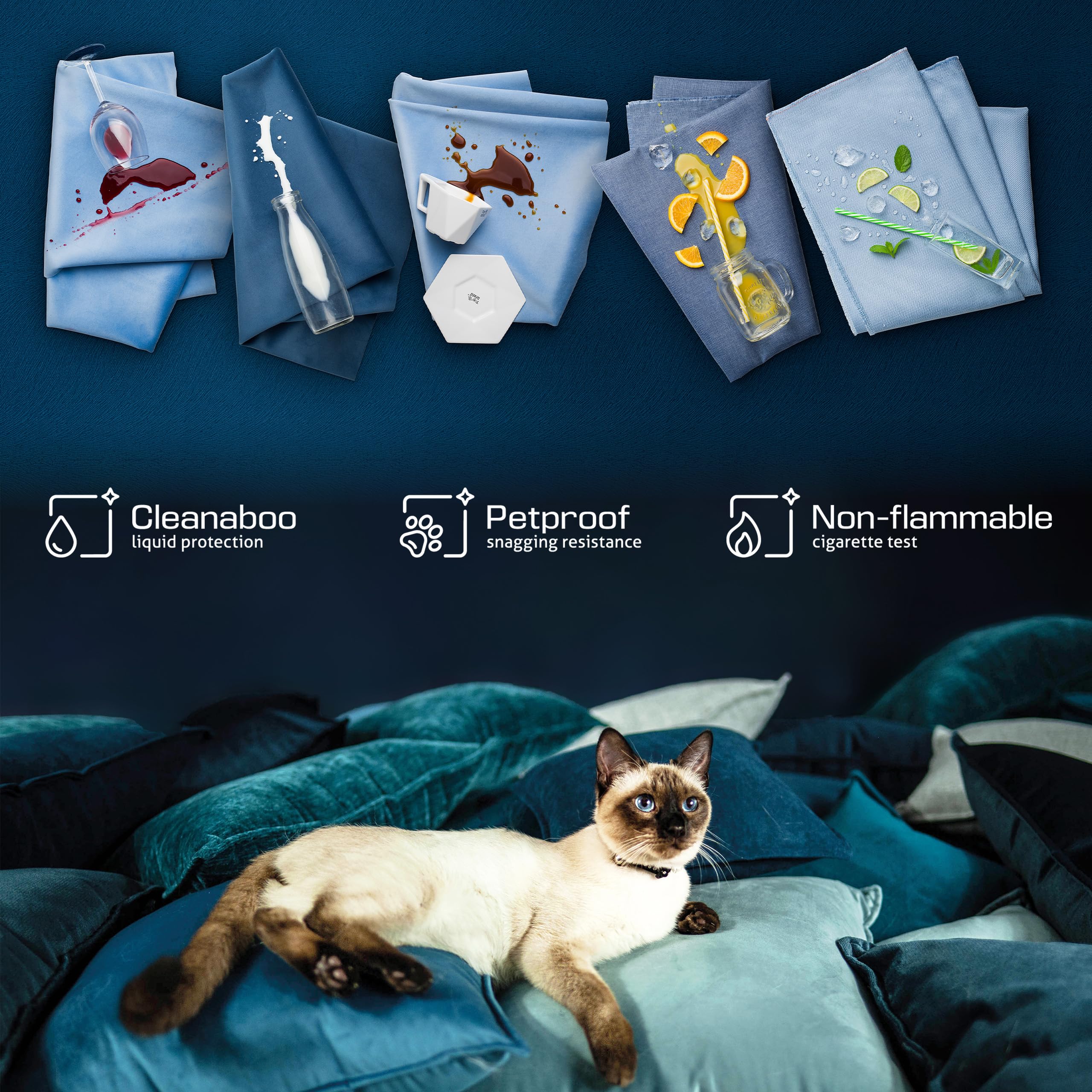 TRADA Lit Adulte ADÈLE - Ensemble Matelas+sommier Relaxation électrique avec Matelas Ressorts ensachés, Rangement et surmatelas en Tissu Velours (Gris foncé, 160 x 200)