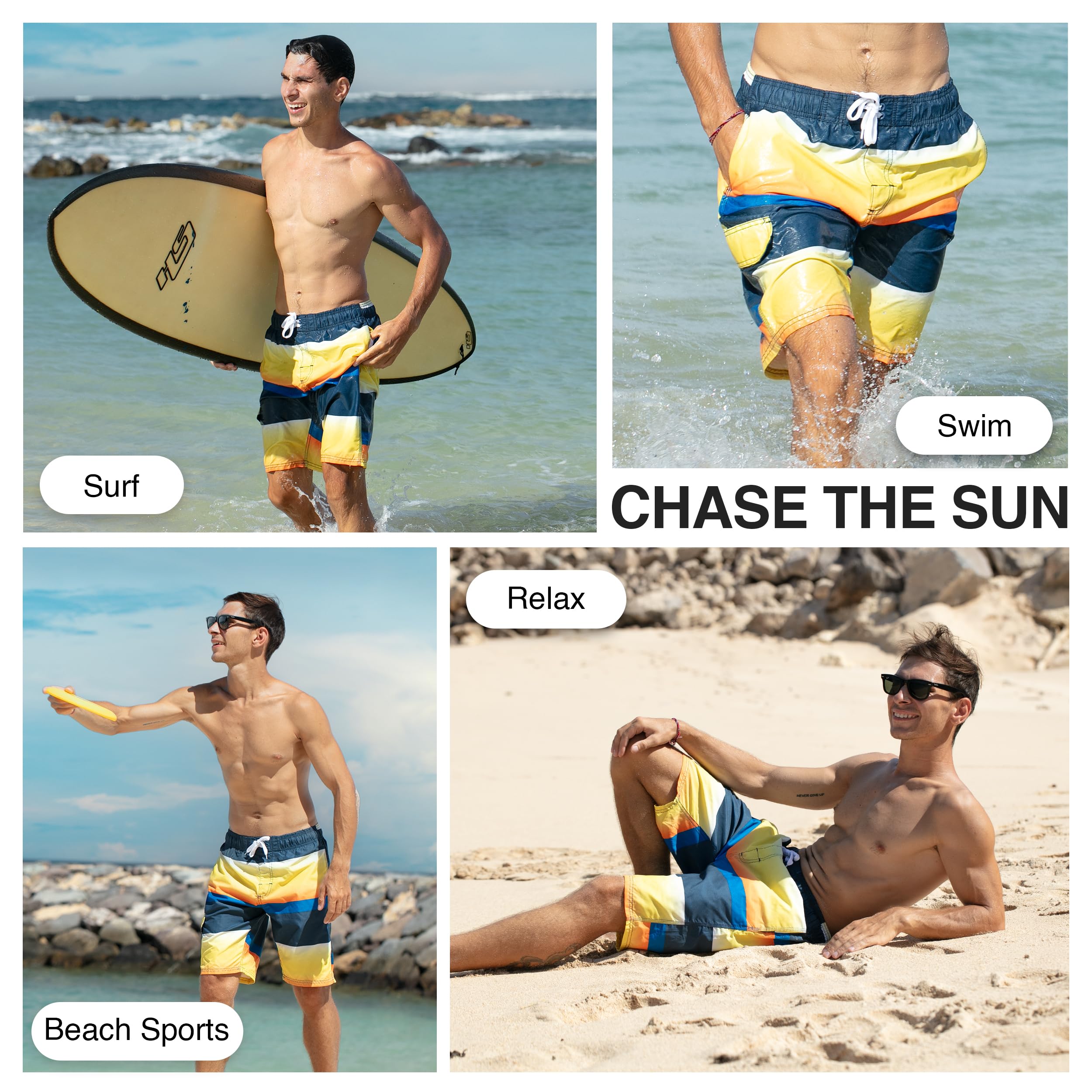 Kanu Surf Bellaire Badehose (Normale Und Erweiterte Größen) Bañador para Hombre