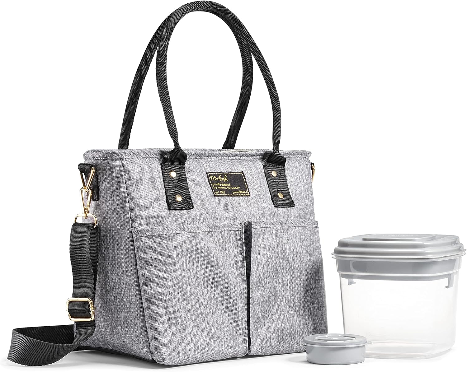 Fit & Fresh Lunch Bag For Women, Insulated Womens Lunch Bag