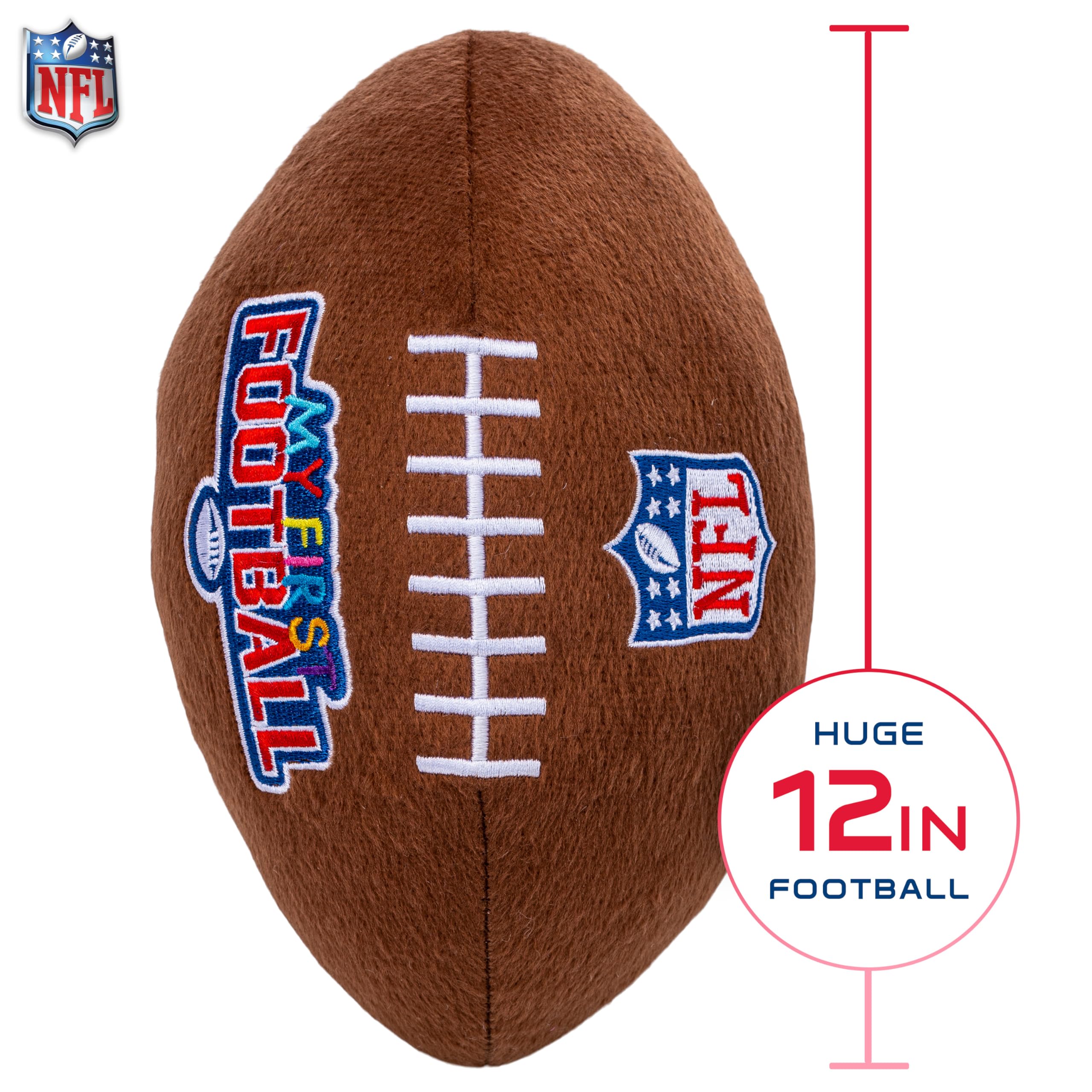 Franklin Sports Kids Soft NFL MyFirst Football - Stuffed Football