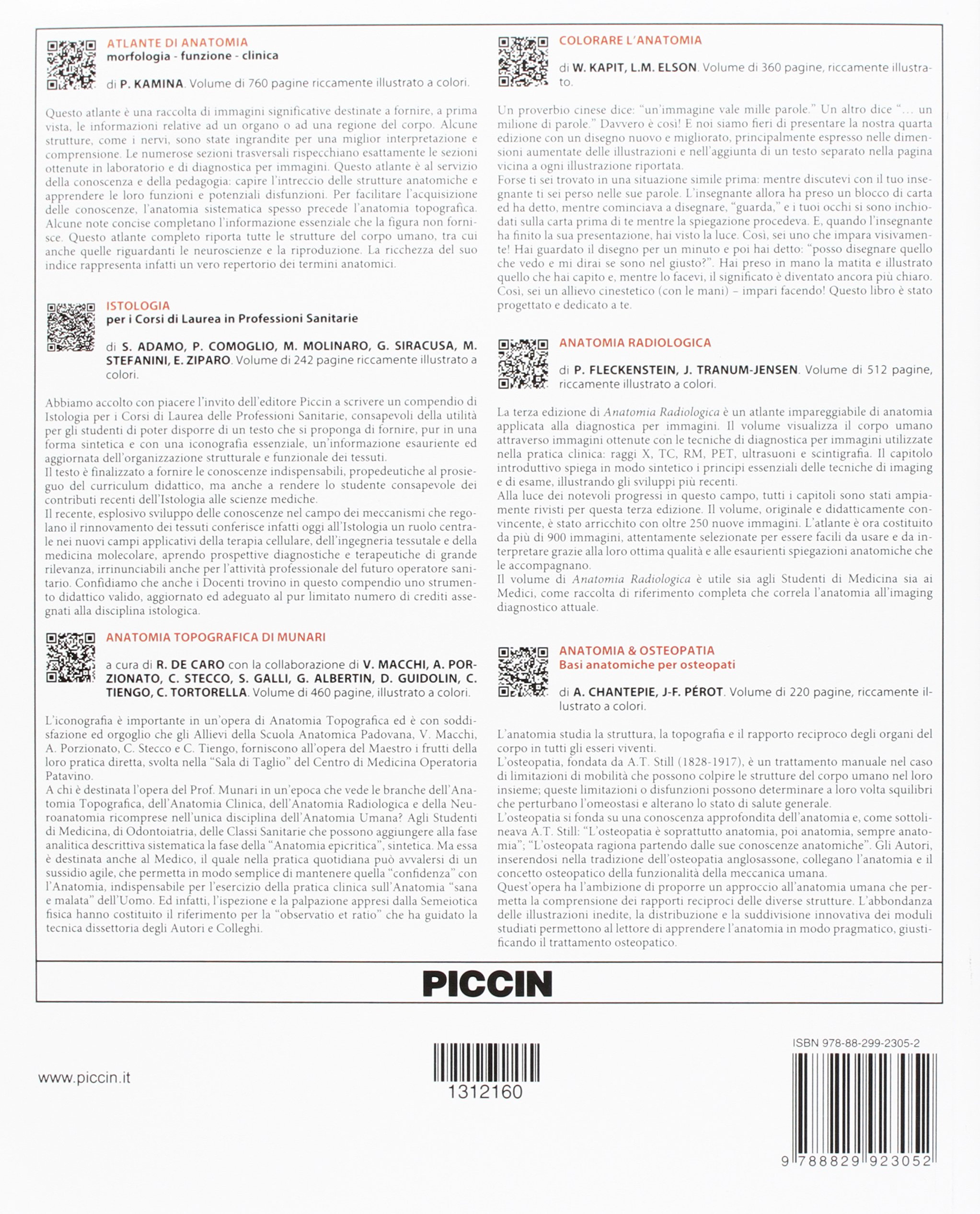 Anatomia e fisiologia. Un approccio integrativo