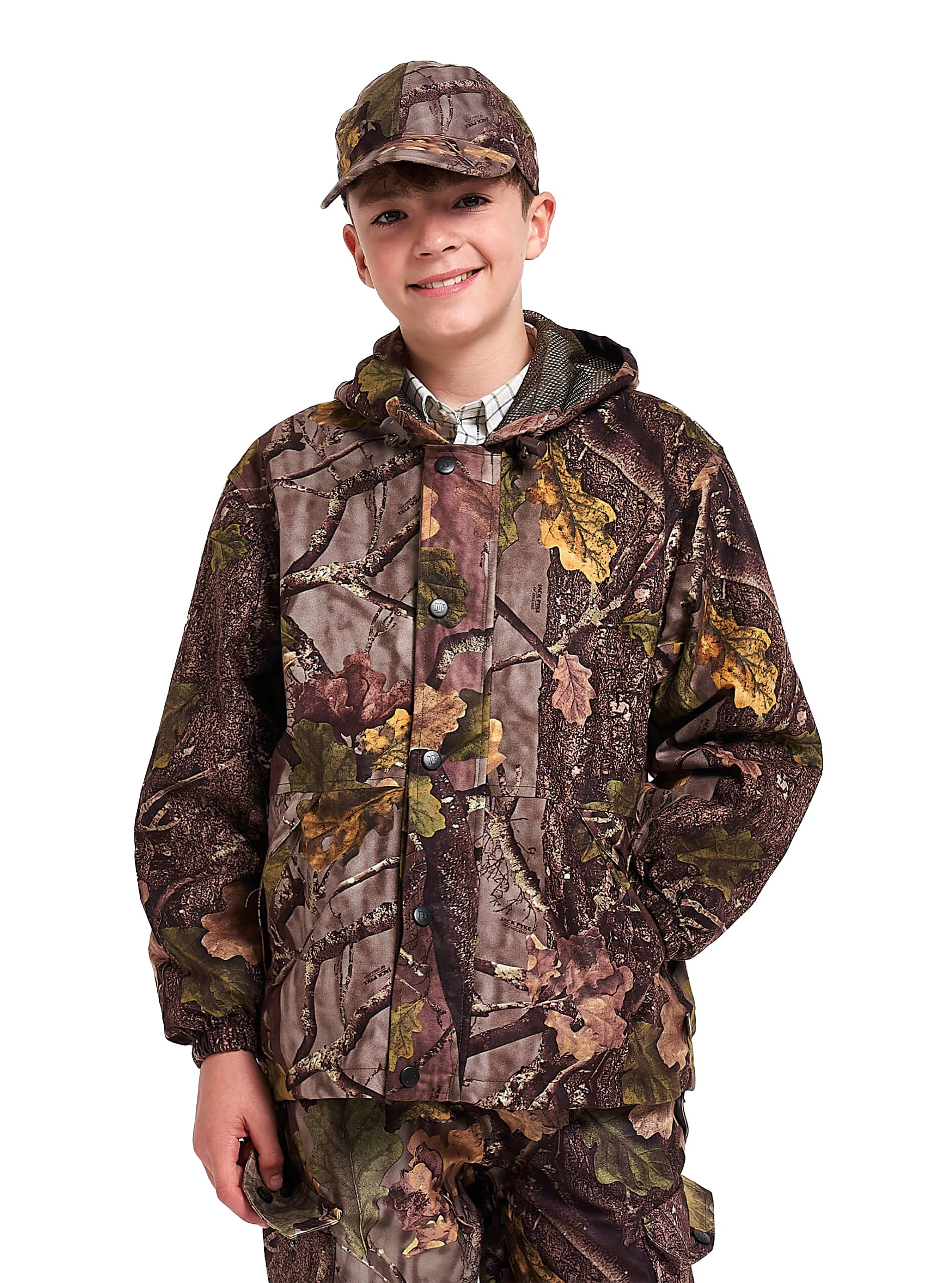 JACK PYKE Junior Jacket English Oak Evolution Small Camo