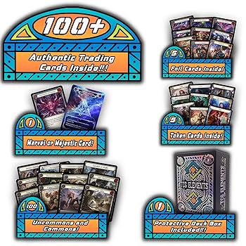 Amazon.com: TCG Elements - Flesh and Blood TCG Bundle, 100