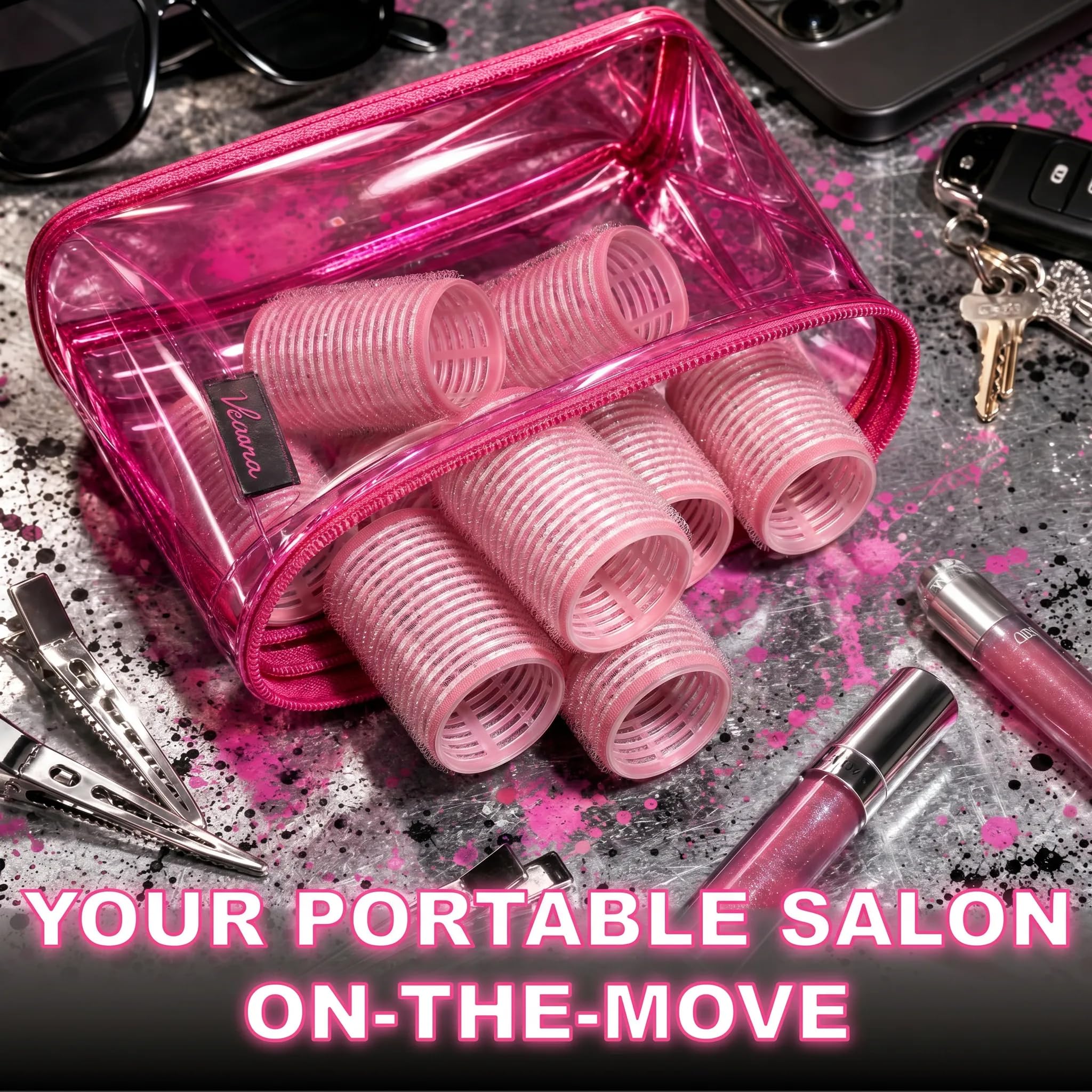 Amazon.com : wetore 26 Pcs Ceramic Thermal Hair Rollers Set,Hair