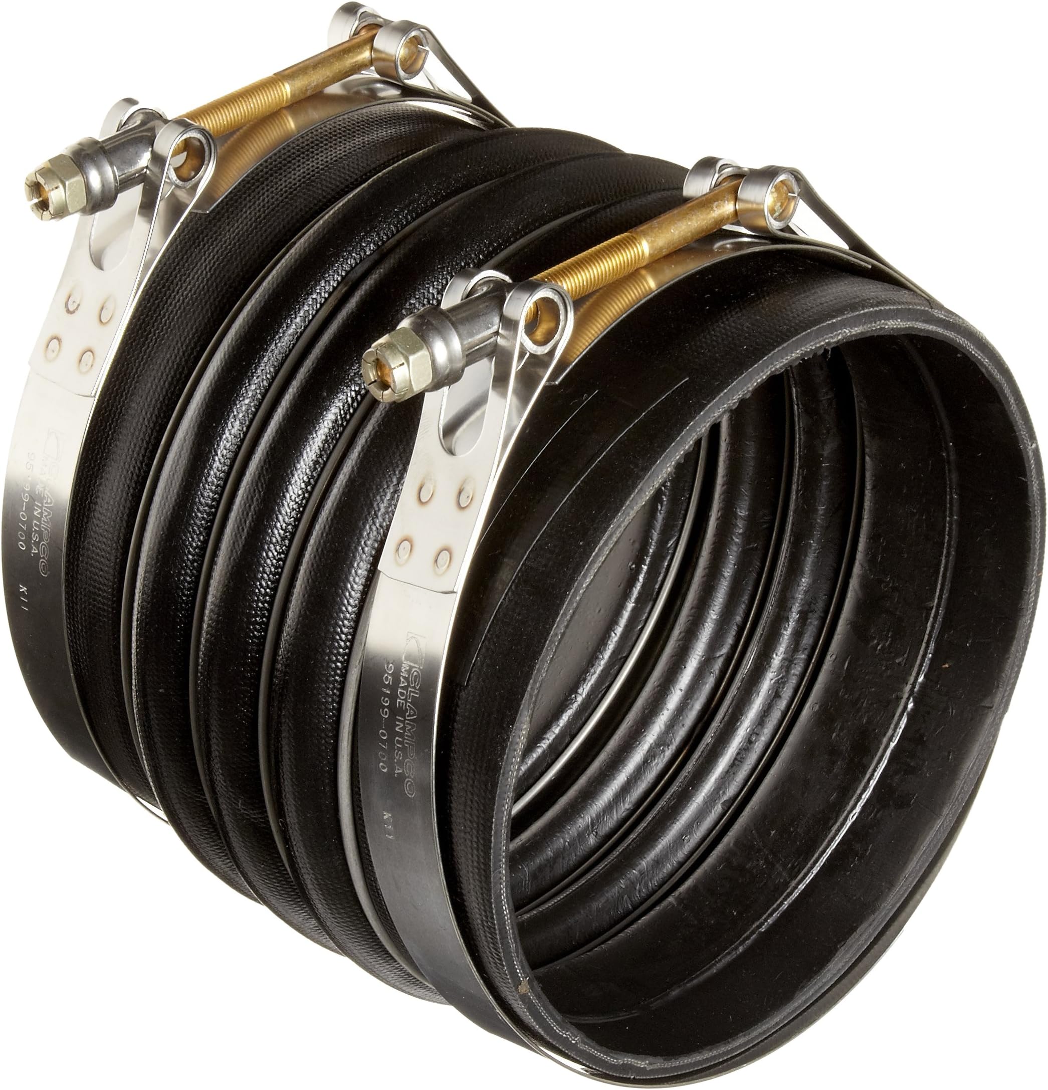 SLV Rubber Flexible Coupling, 6" ID x 7" Length