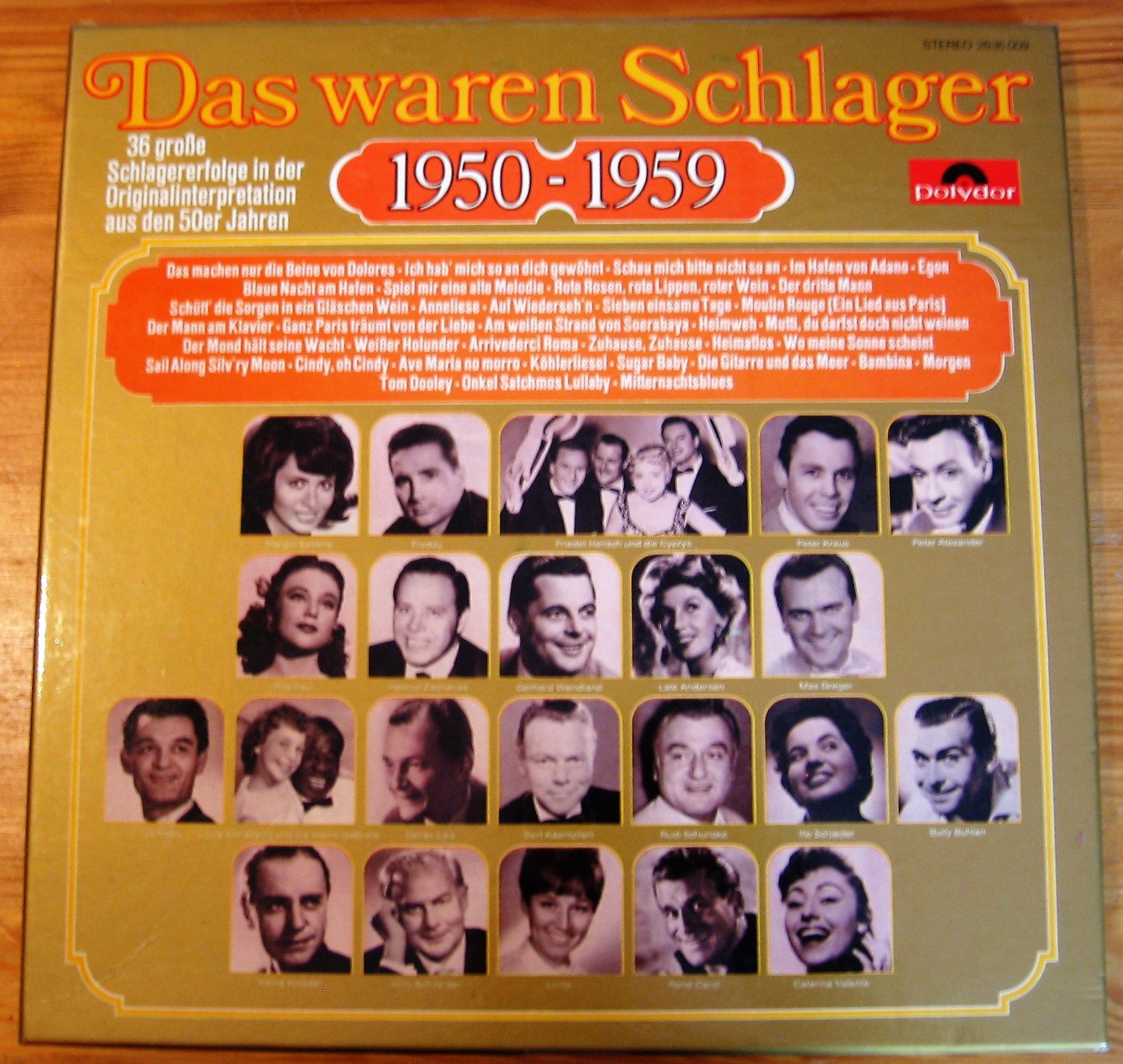 Various - Das Waren Schlager (1950 - 1959) - Polydor - 2636 009