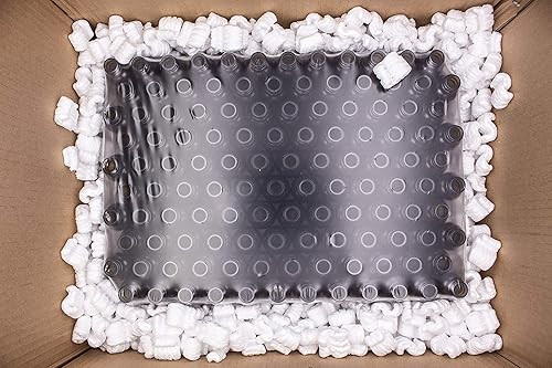 Miniatura 3 de Botellas cuentagotas azul cobalto de 1 oz (1.0 fl oz) con conjuntos de cuentagotas graduados, paquete de 120