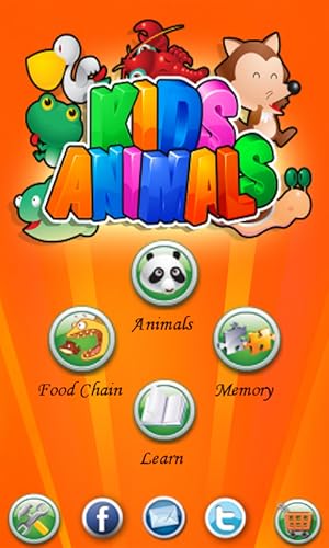4-in-1 Kids Animals Free