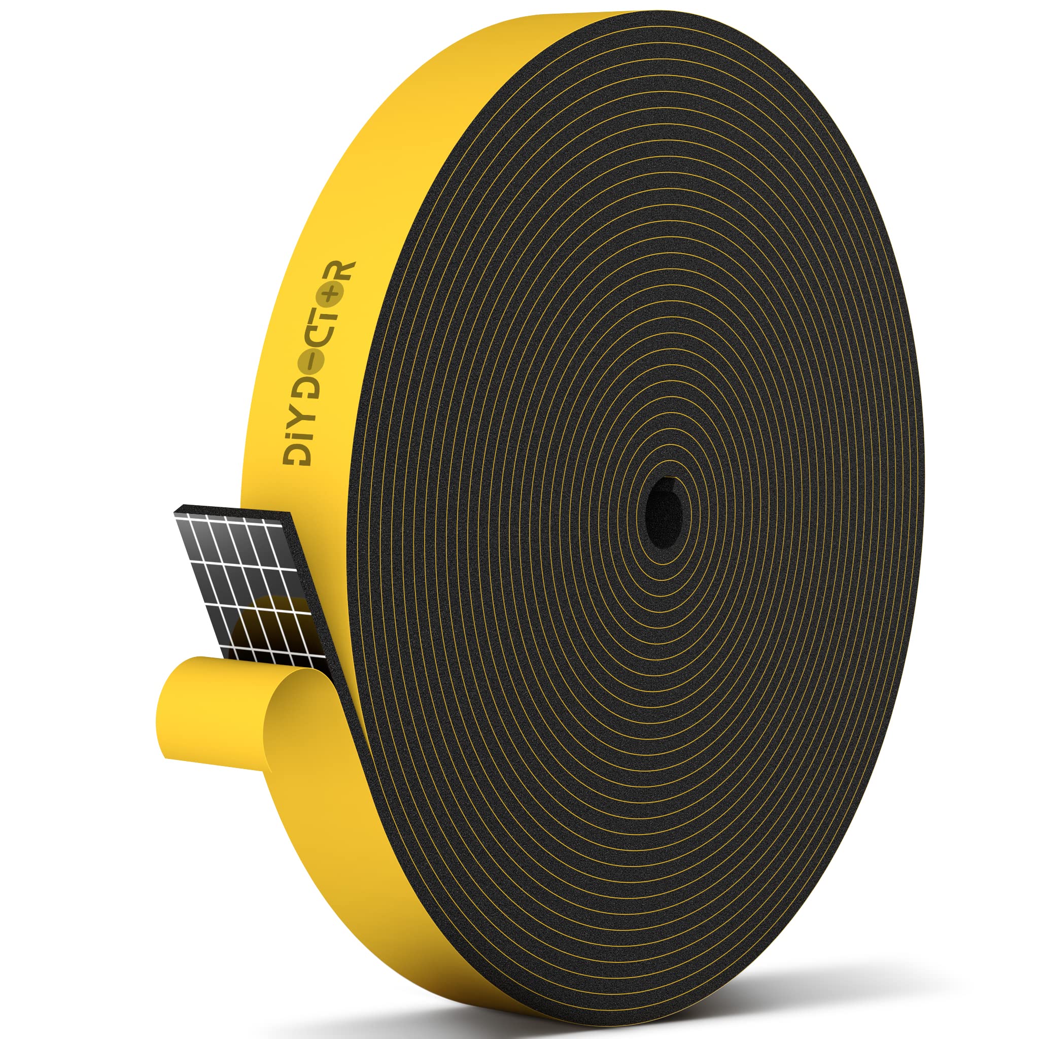 Buy DIY Doctor Self Adhesive Draught Excluder Foam Tape 1x 10metres(L