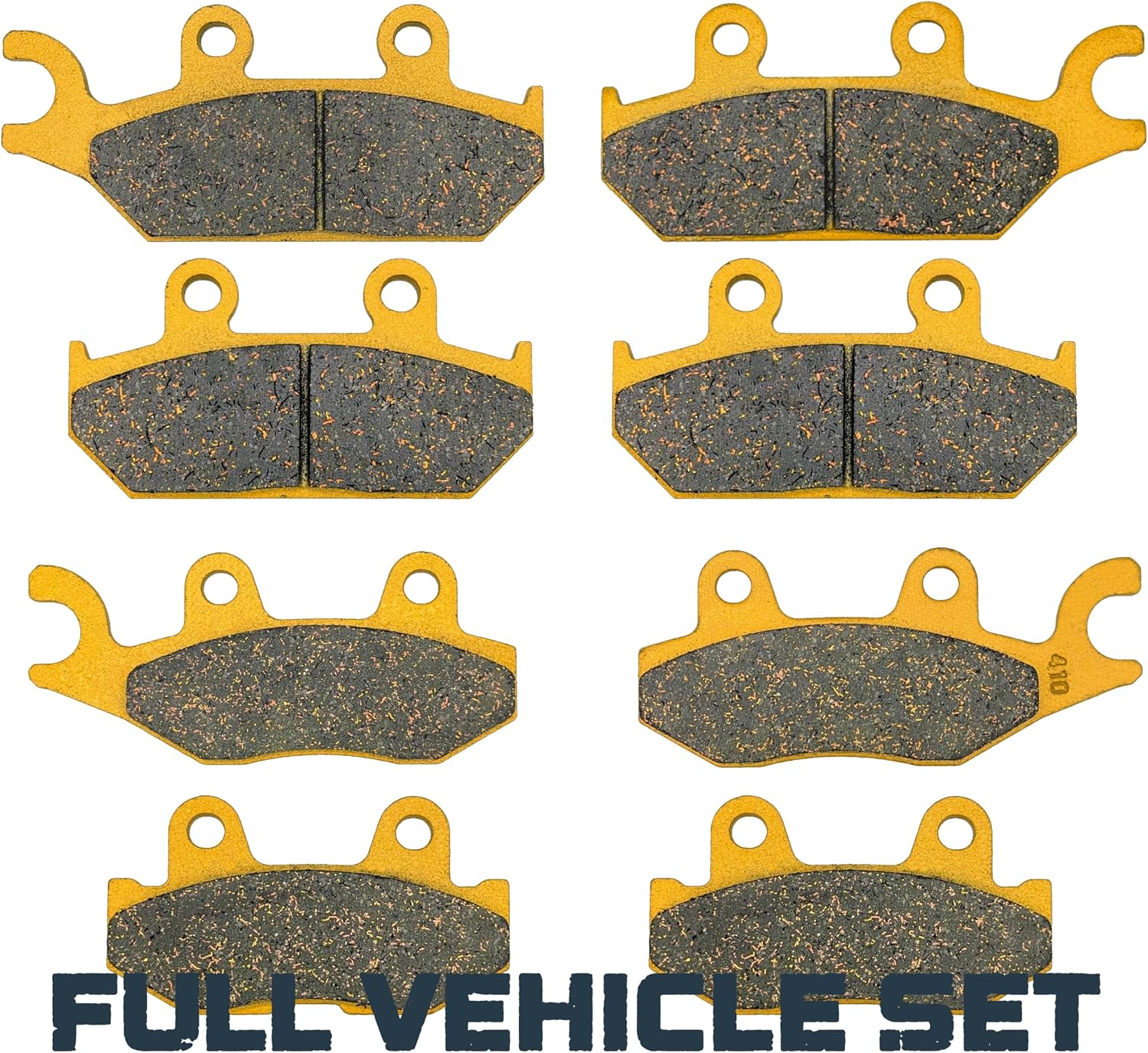 Traild Yamaha Wolverine 700/850/1000 R-Spec X2 X4 YXF 2016-2025 Ceramic Brake Pad Set Front & Rear