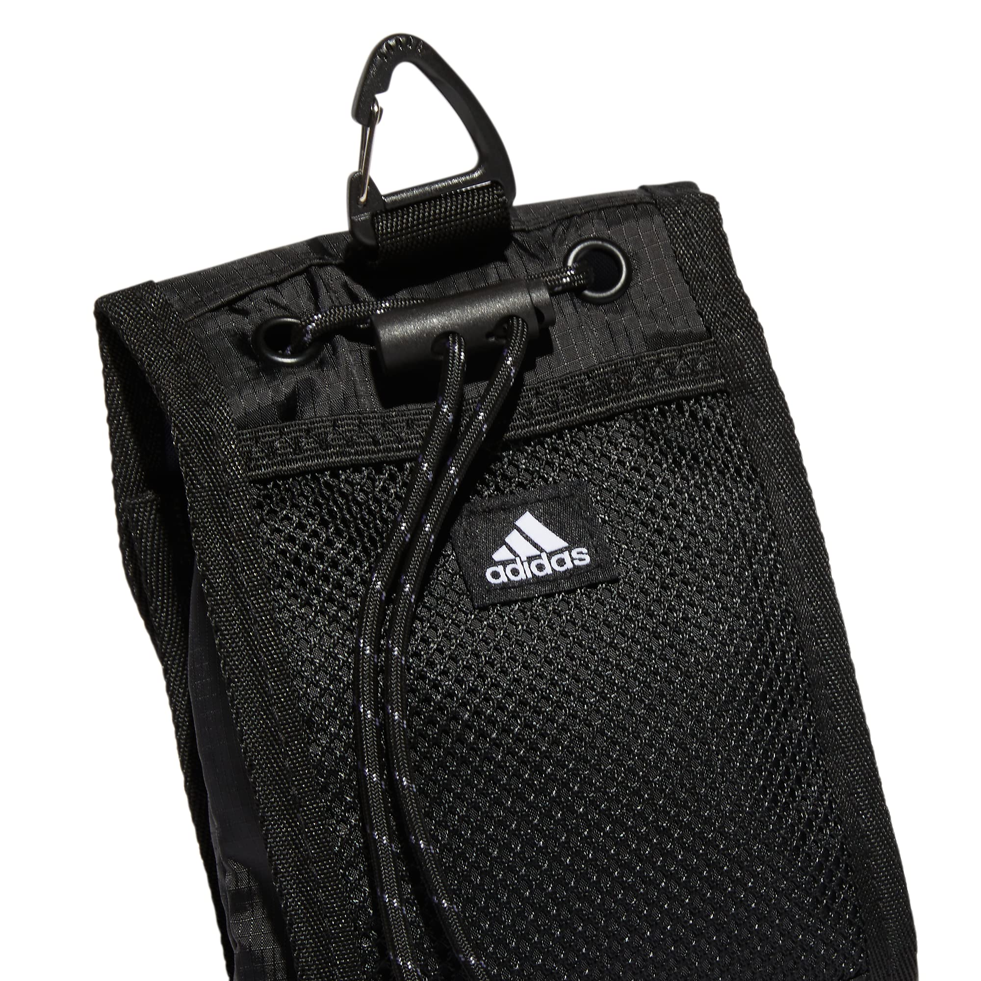 adidas Unisex's Neck Pouch Crossbody Travel and Festival Wallet Bag, jeden rozmiar, Czarny, Rozmiar Uniwersalny