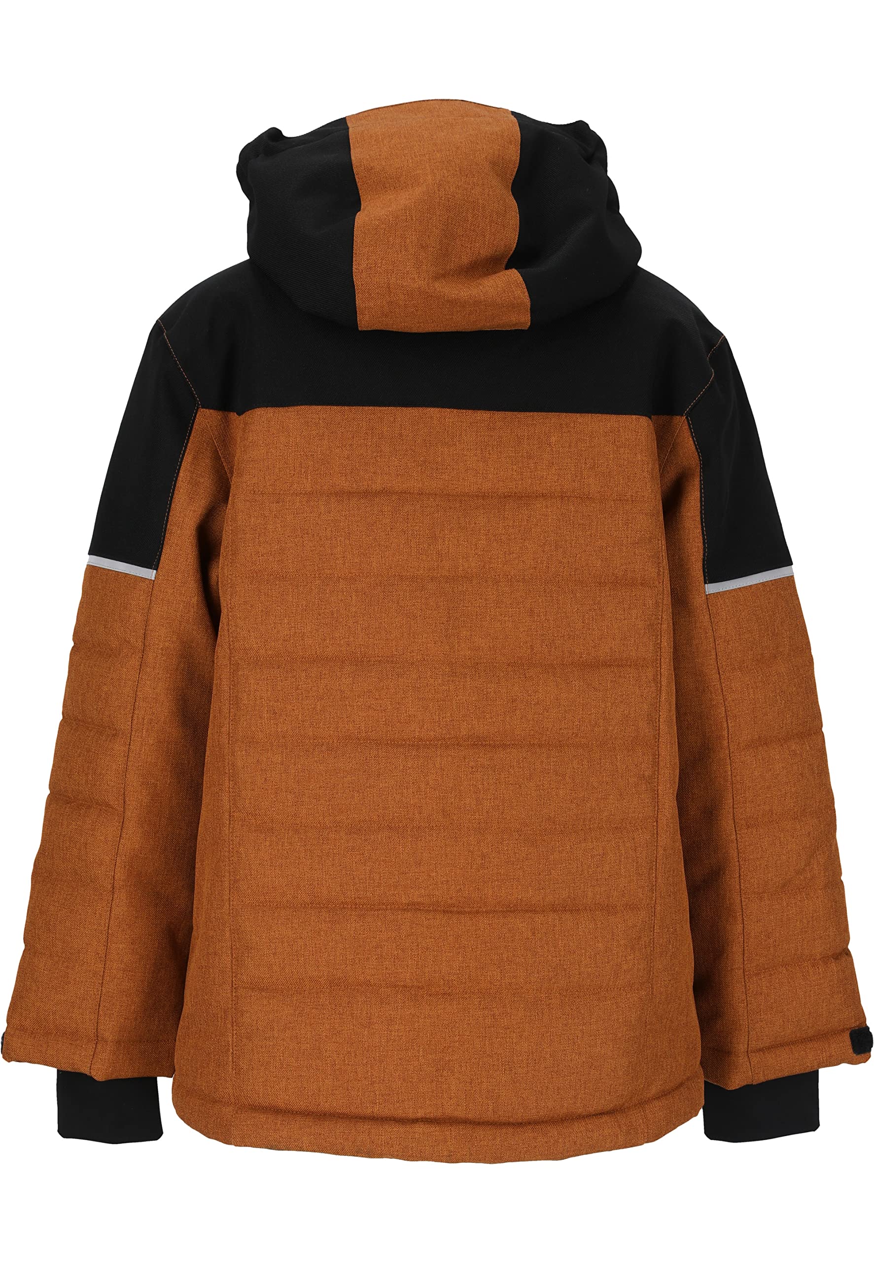 ZIGZAG Melange Giacca da Sci, Caramel Café, 110-116 Unisex-Bambini e Ragazzi