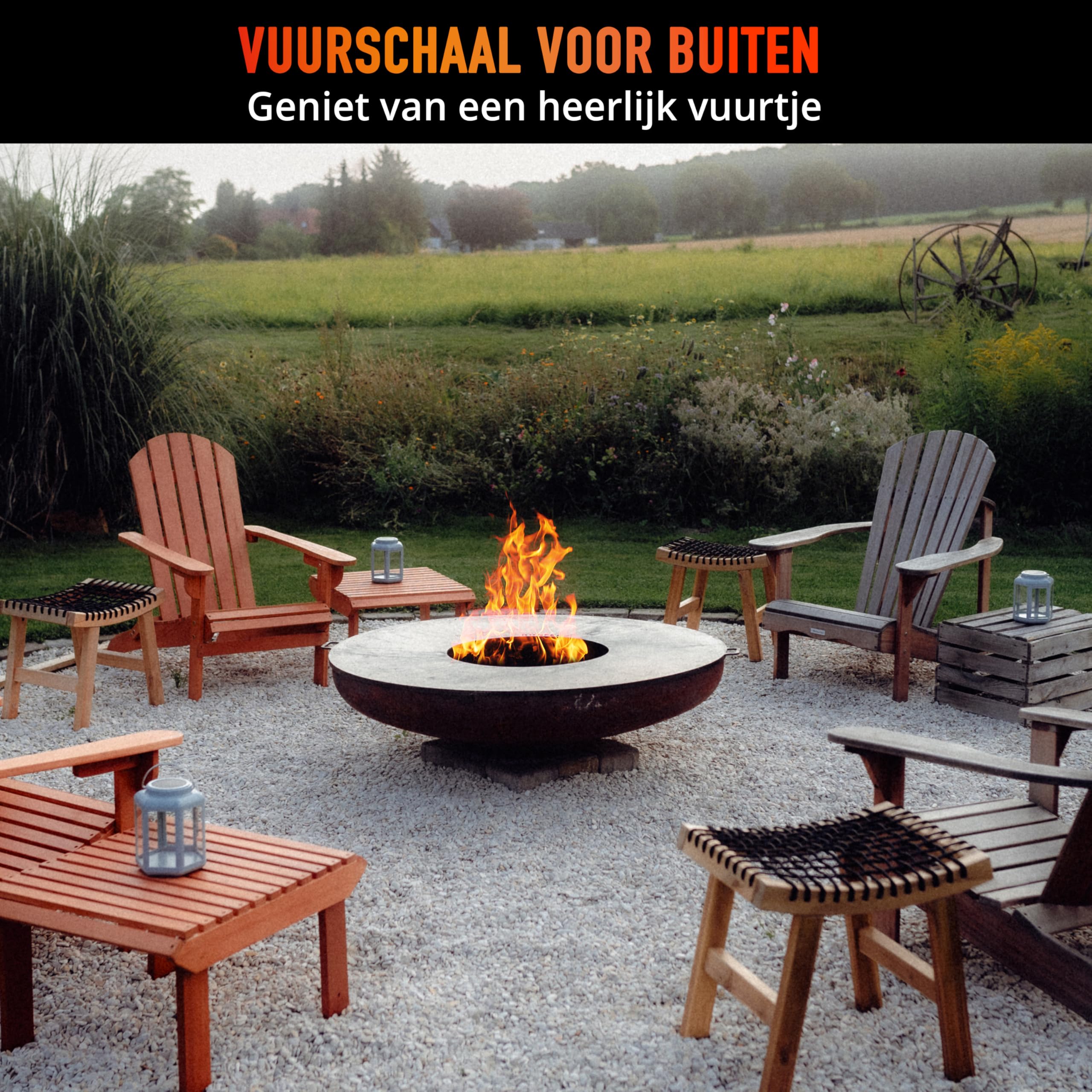 BonFeu vuurschaal BonBowl 150 cortenstaal