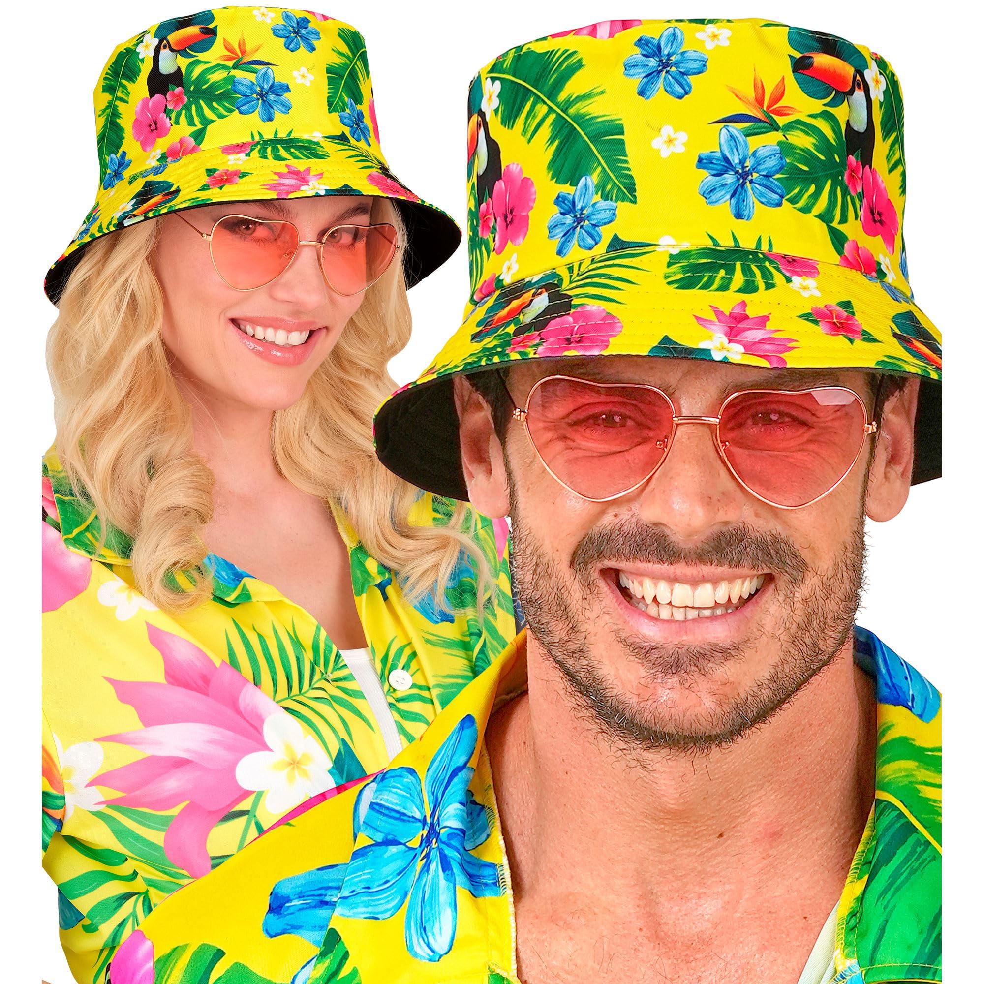 W WIDMANN Milano Party Fashion - Fishing Hat for Men and Women Fishing Hat, Accessory for Festivals Carnival, Theme Parties - Image 3