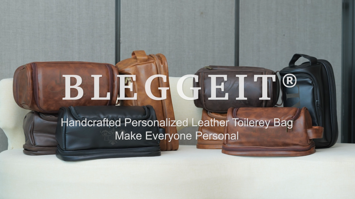Borsa da toilette da uomo, borsa da viaggio da viaggio Organizer drop Kit resist