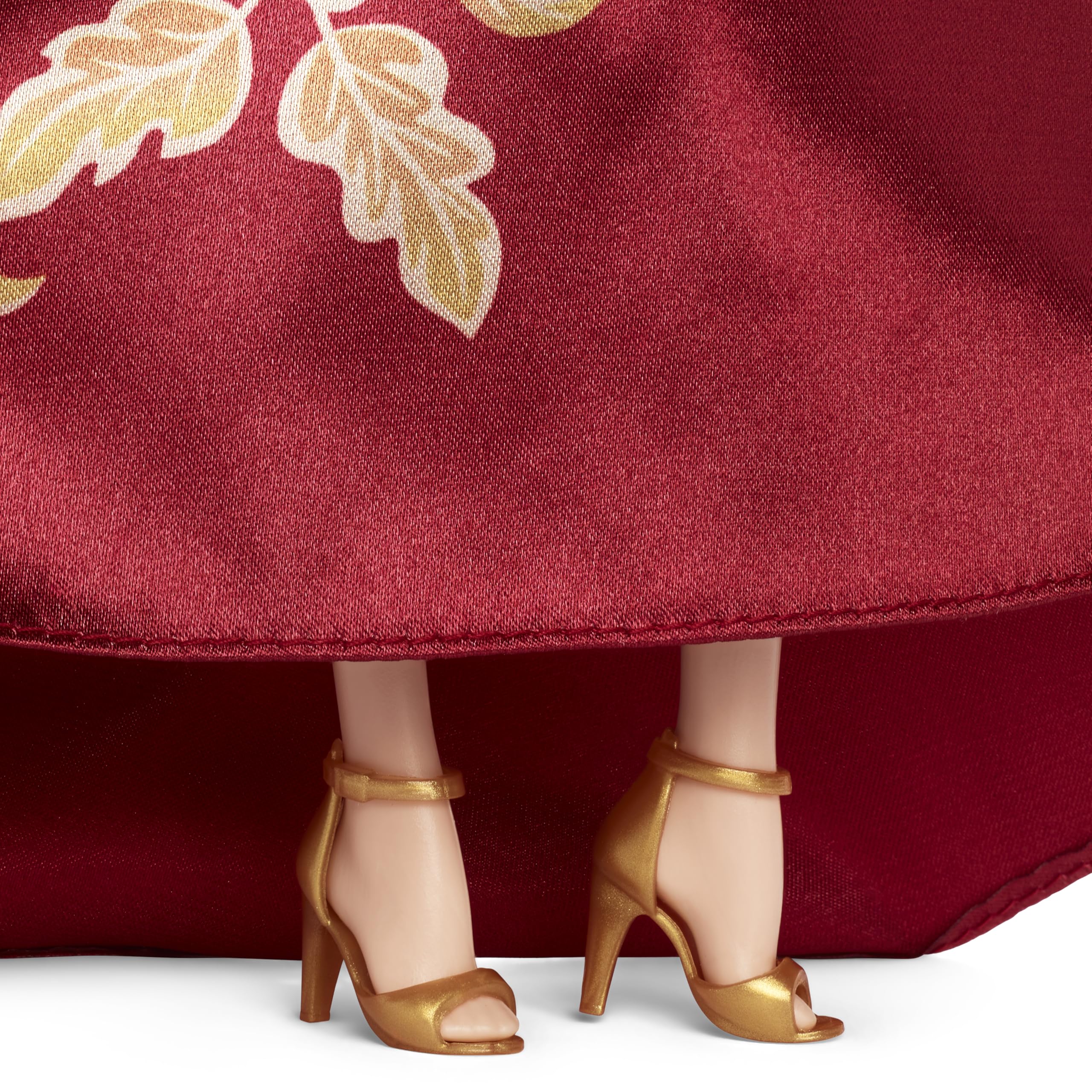 Barbie Signature Lunar New Year 2026 Księżycowy Nowy Rok Lalka kolekcjonerska, czerwona sukienka w złociste piwonie, kolekcjonerska zabawka na święta dla dzieci 6+ i kolekcjonerów, JJX83