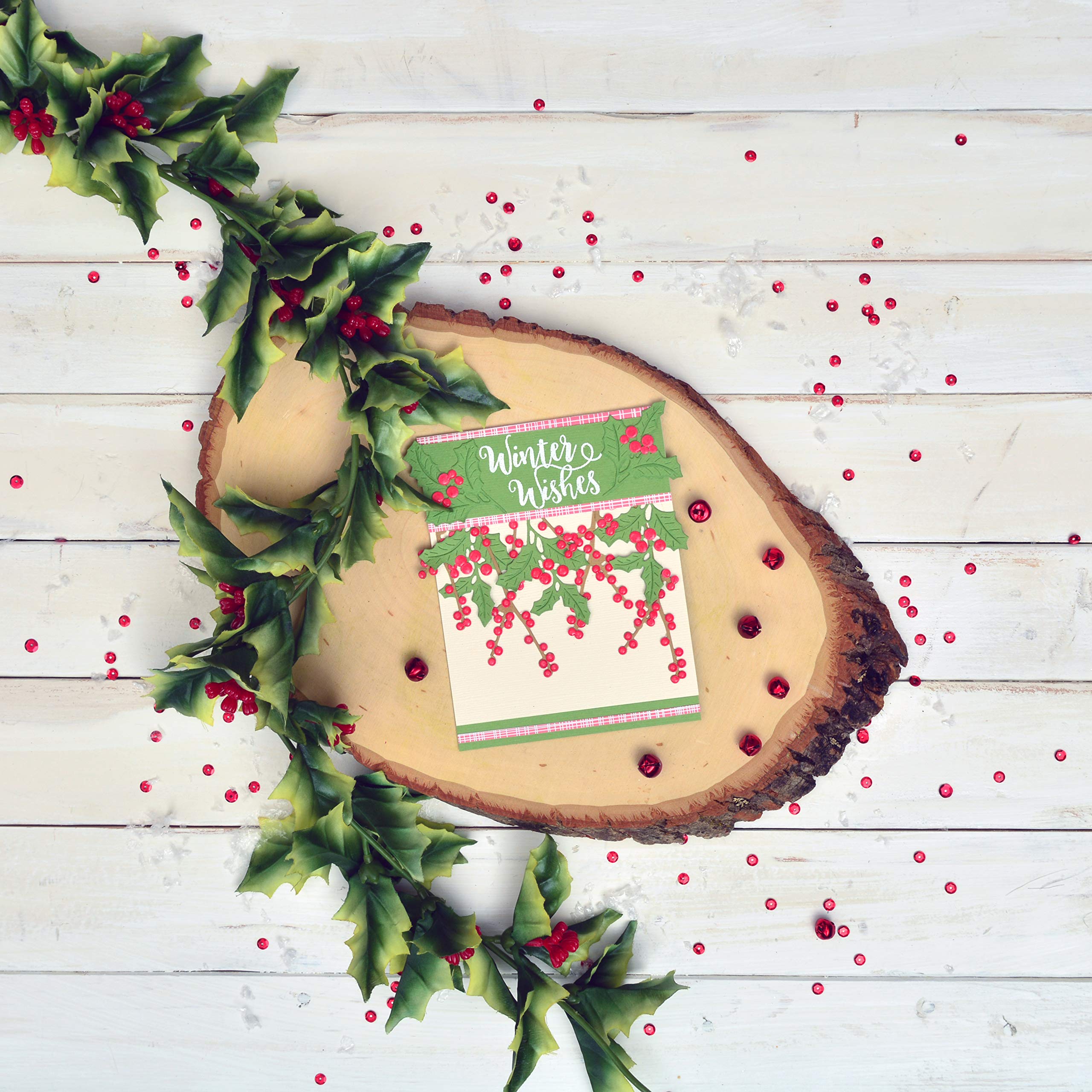 Sizzix 664674 Mousse Sculptante Festive 5 Feuilles 12" X 24" Foam, Taille Unique