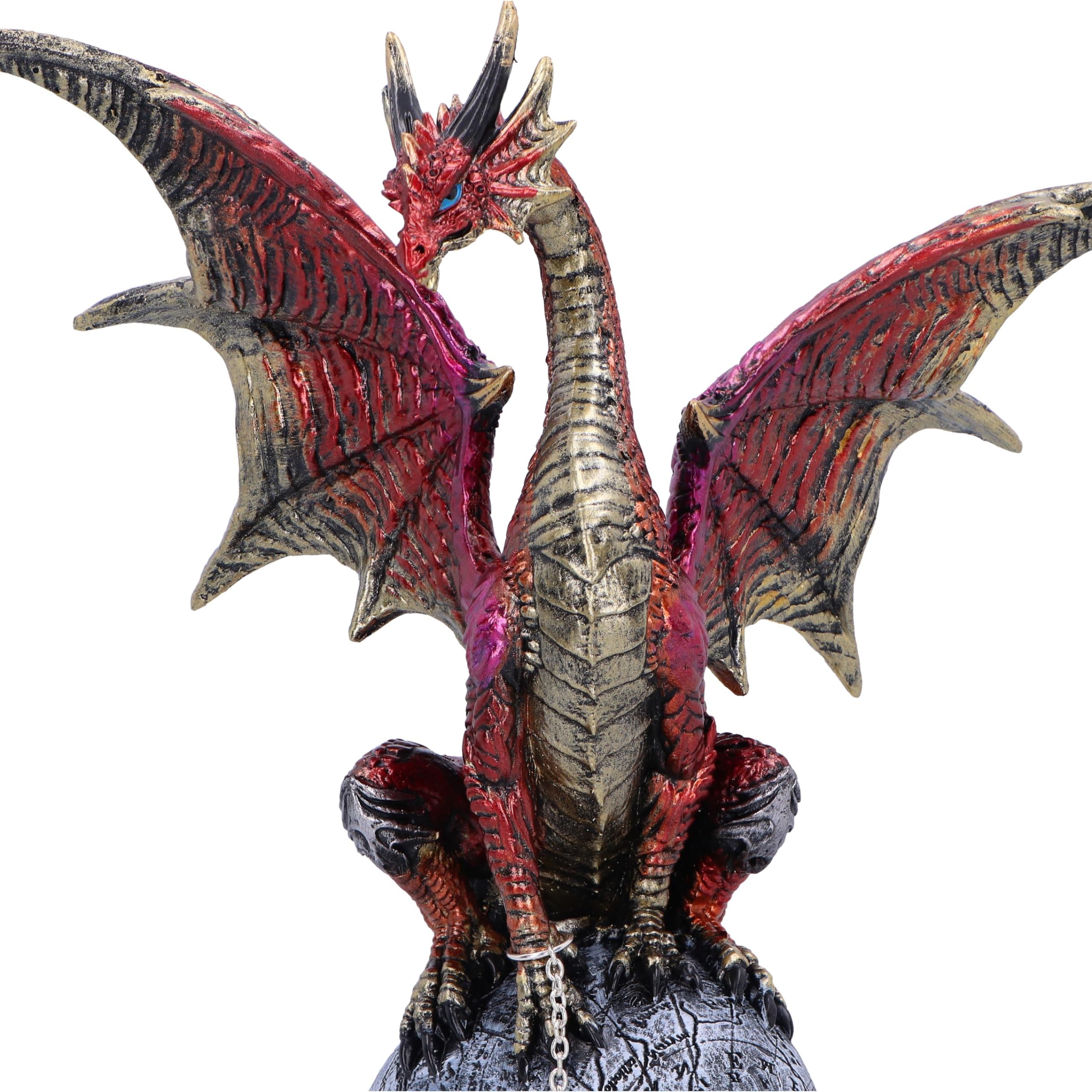 Nemesis Now Fate of the World Unisex Statue Multicolor Polyresin Drachen, Gothic