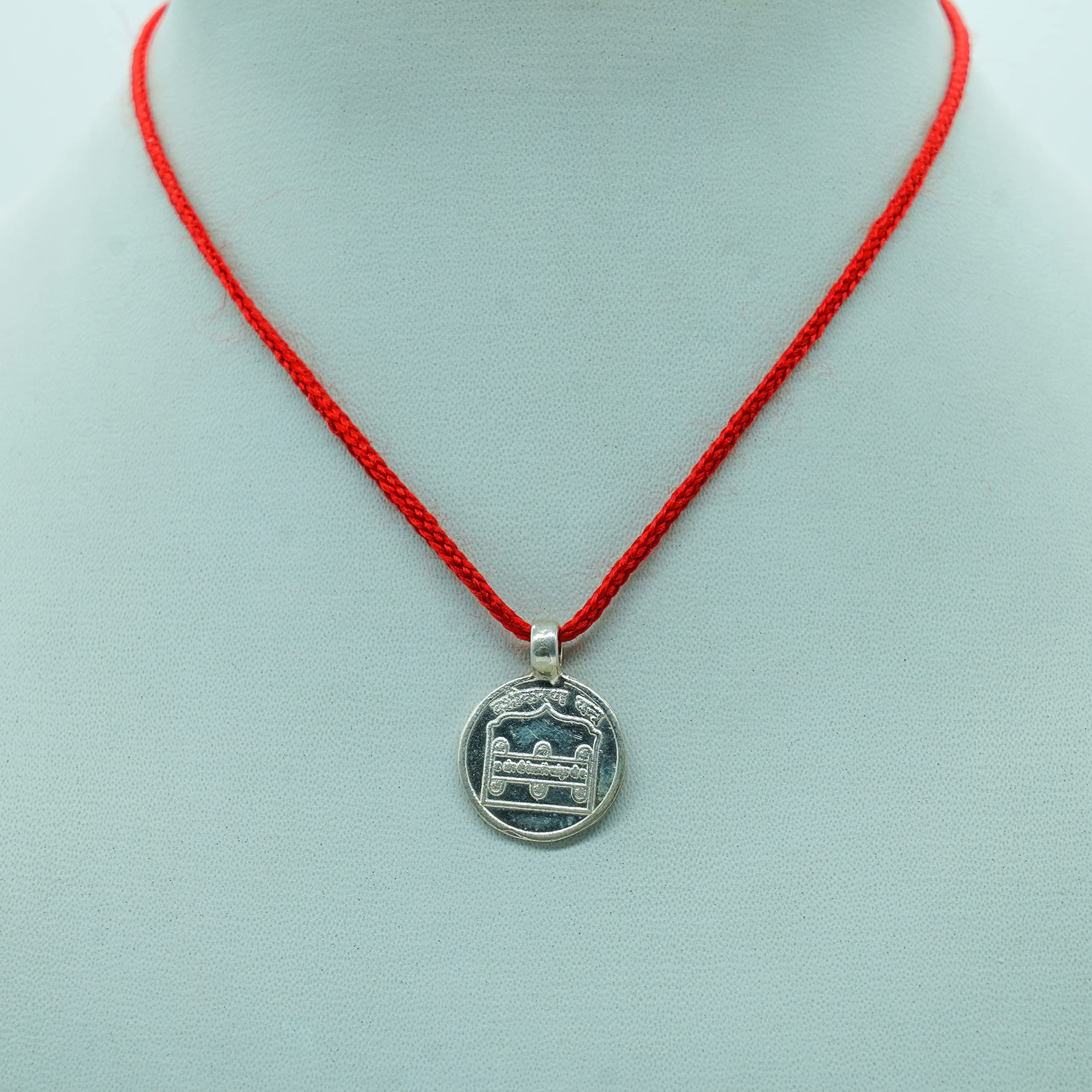 PANDIT NM SHRIMALI Vashikaran Yantra Locket/Pendant - Pure Silver | Shape-Round, Weight- 3 Grams