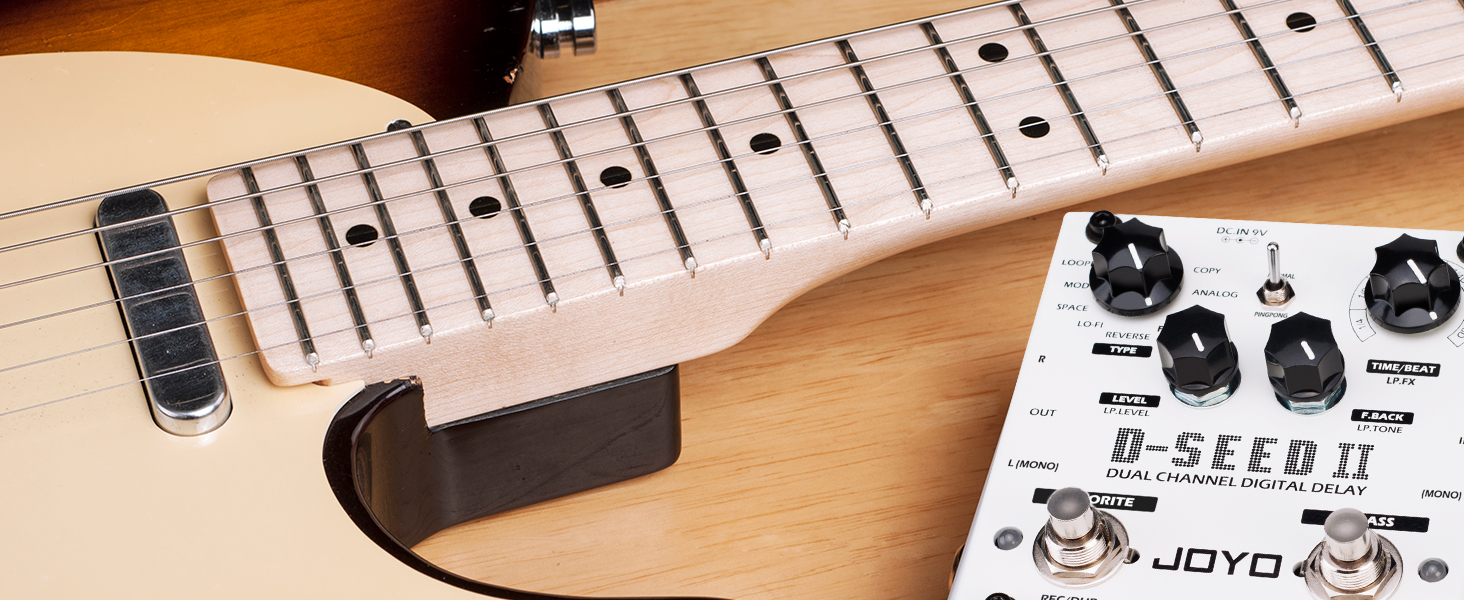 Amazon.com: JOYO D-SEED-II Multi Pedal Effect, Stereo Looper